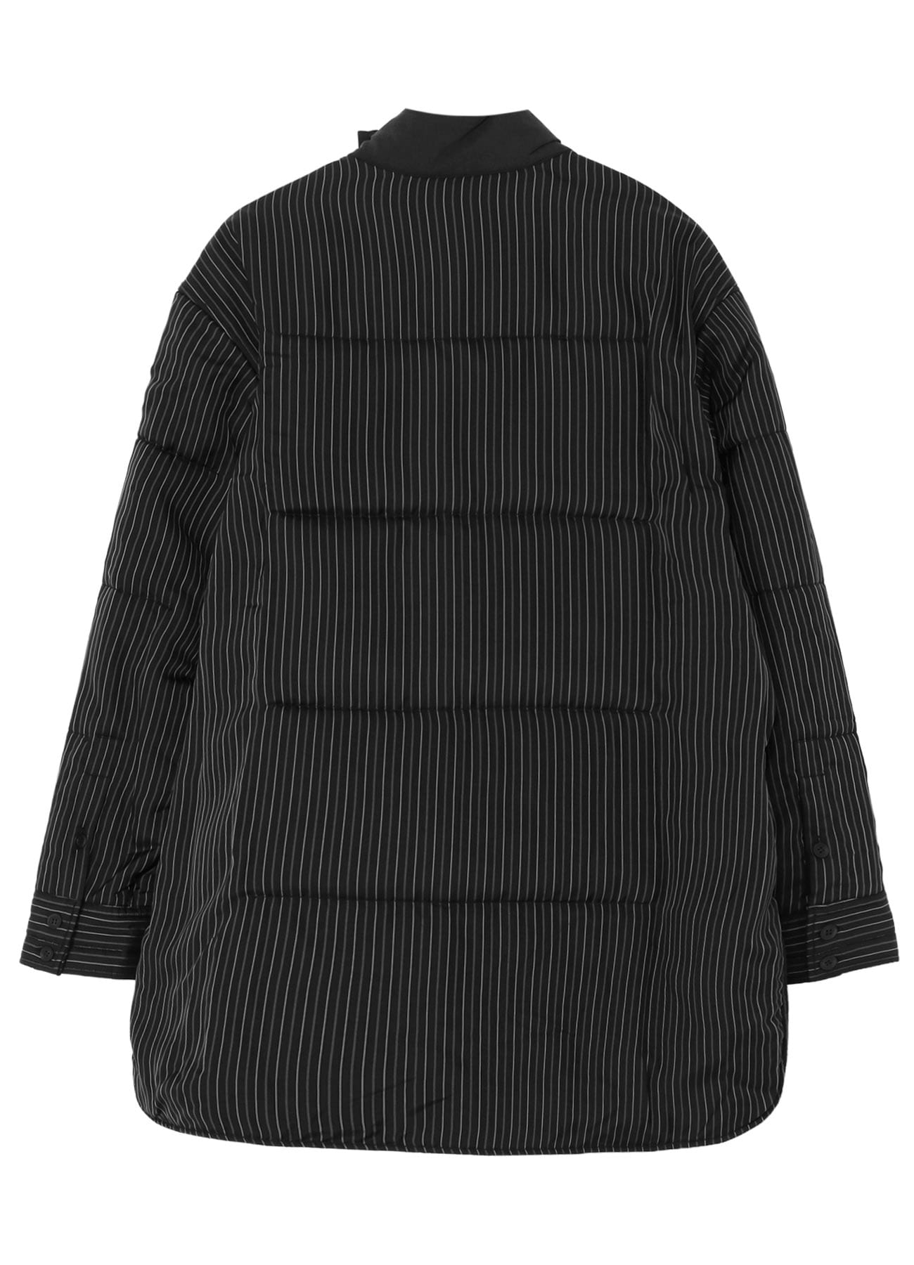 CU STRIPE-A CHIN STRAP PADDED BLOUSE