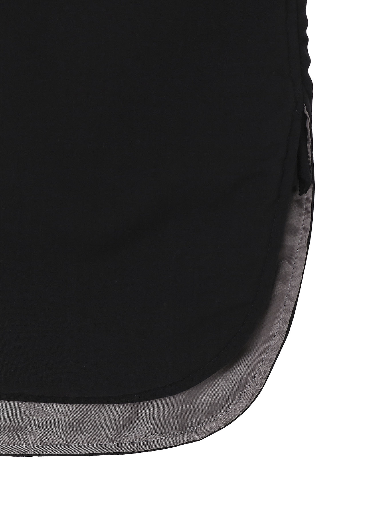 CELLULOSE LAWN DOUBLE PLACKET PADDED BLOUSE