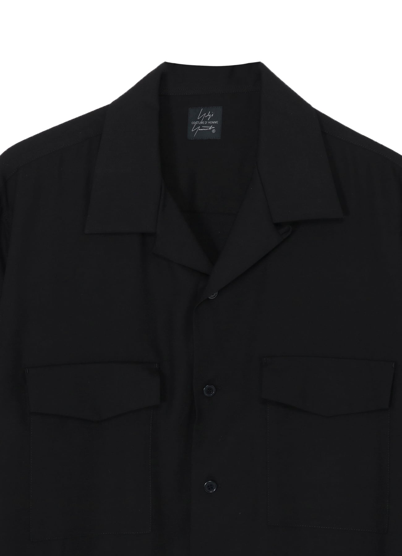 SUIT POPLIN CDH OPEN COLLAR SHIRT