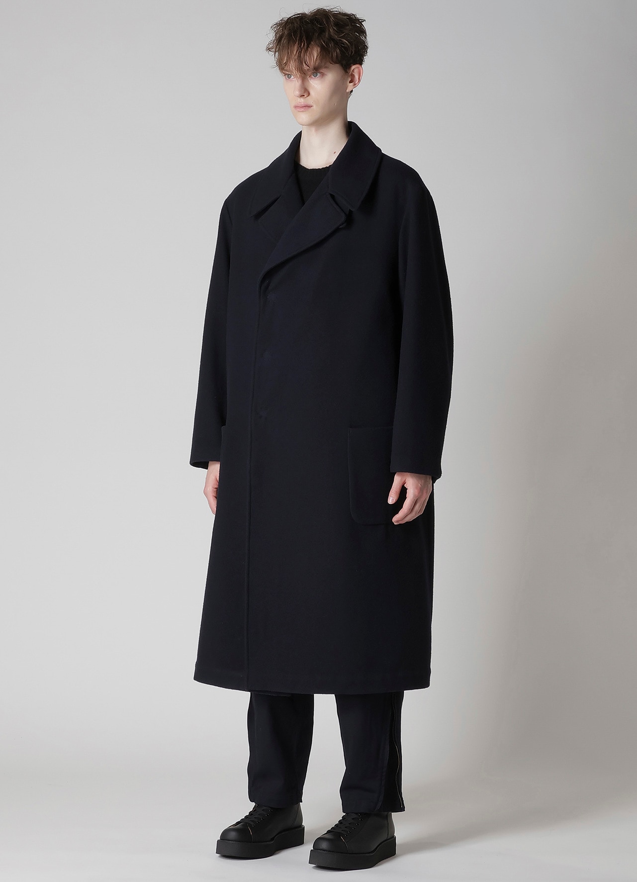 AIRY MOSSER SNAP BUTTON LONG COAT