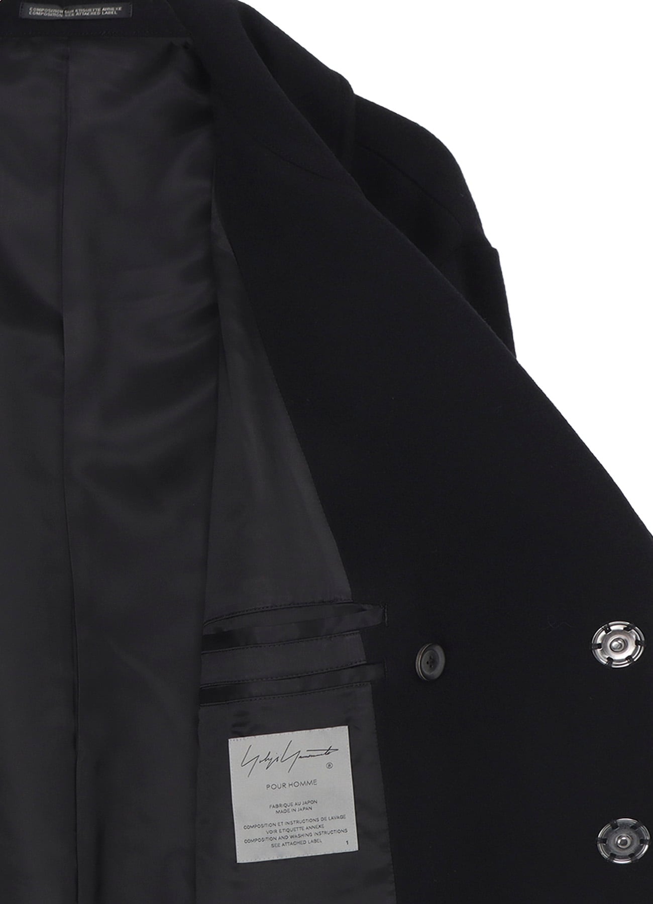 AIRY MOSSER SNAP BUTTON LONG COAT