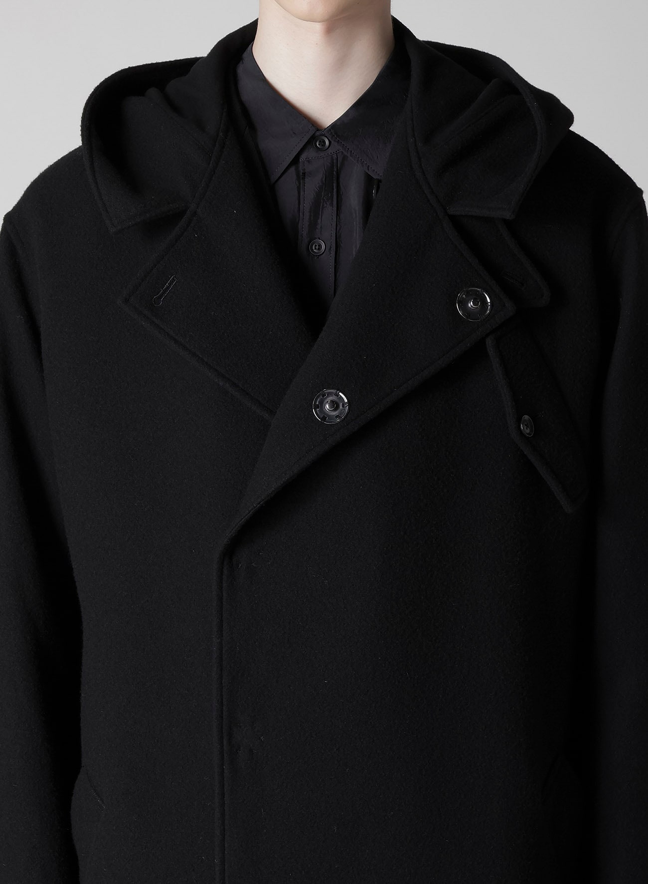 AIRY MOSSER HOODED COAT