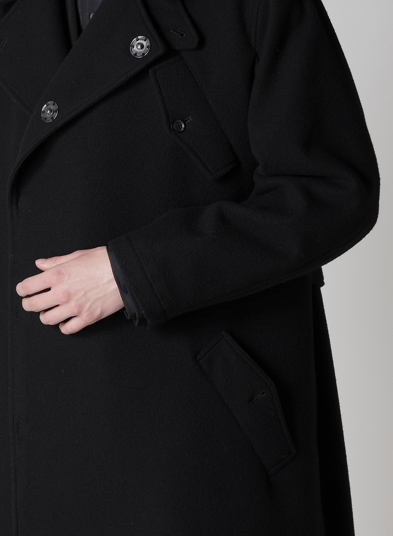 AIRY MOSSER HOODED COAT