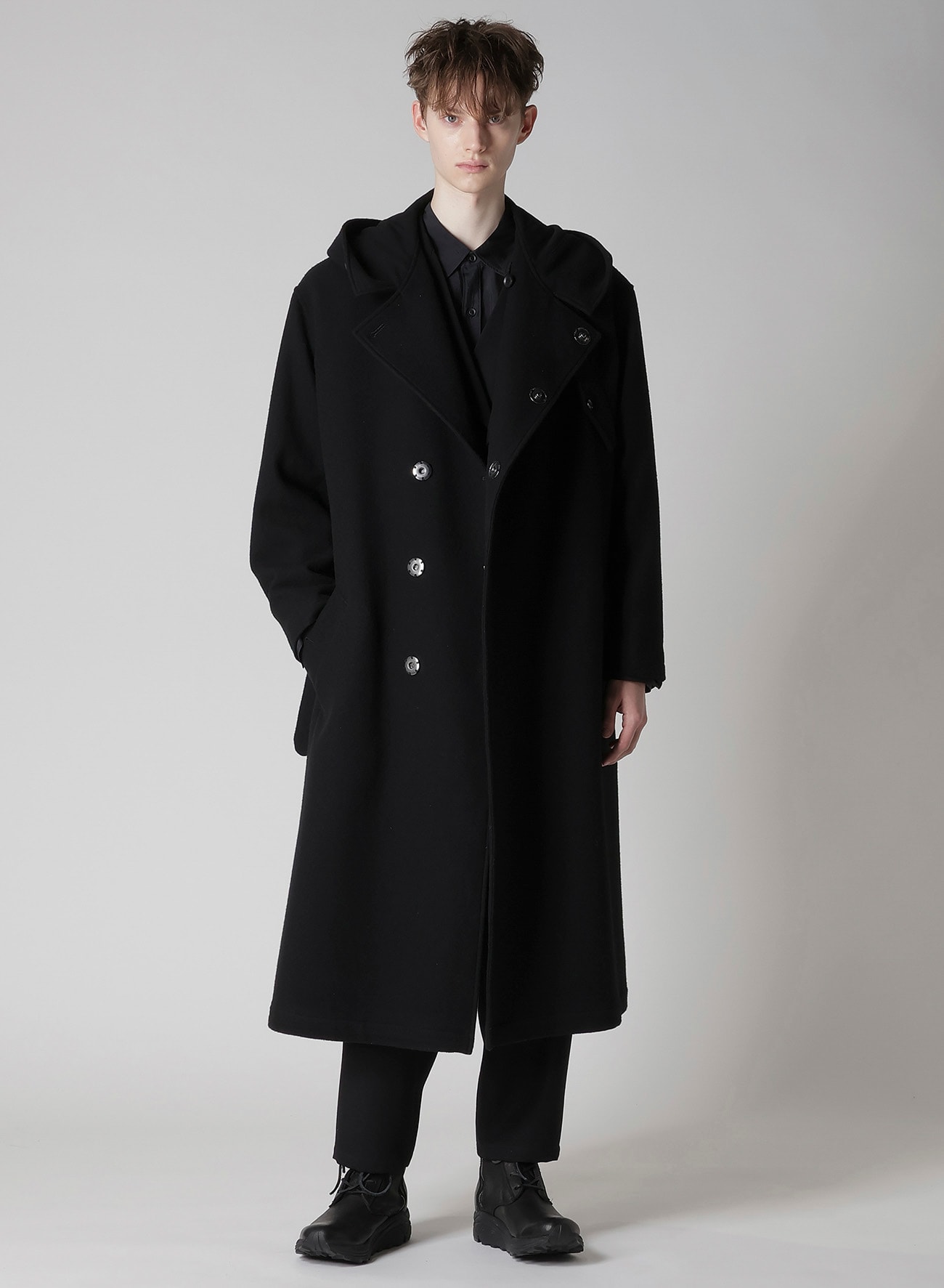 AIRY MOSSER HOODED COAT