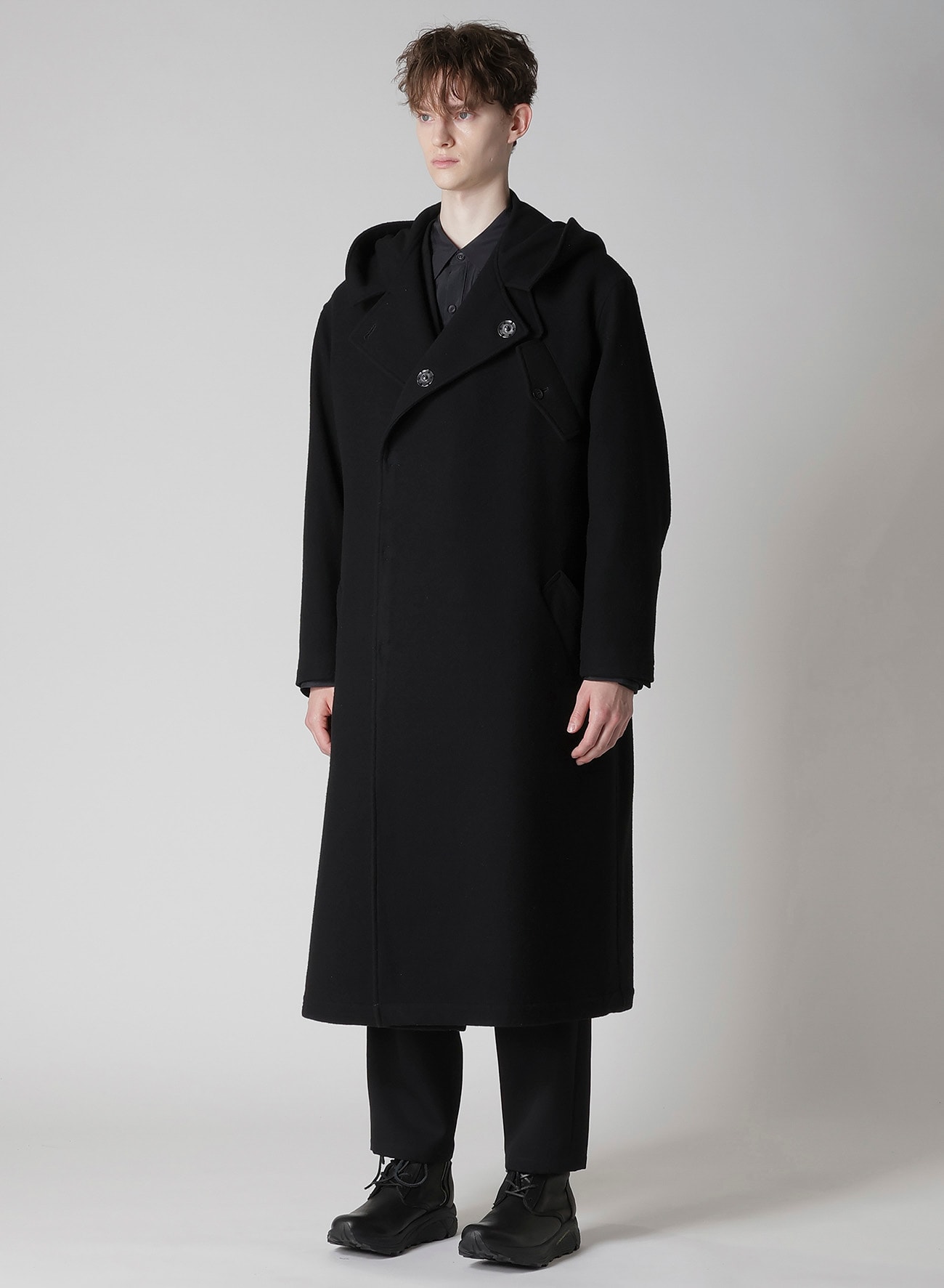 AIRY MOSSER HOODED COAT