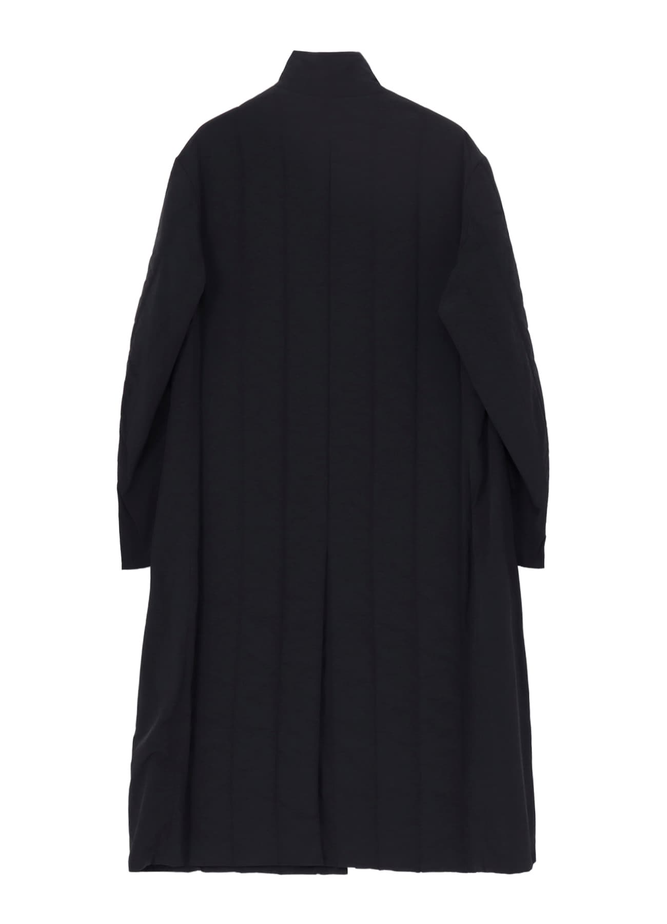 RE NYLON TUSSER PADDED STAND COLLAR COAT