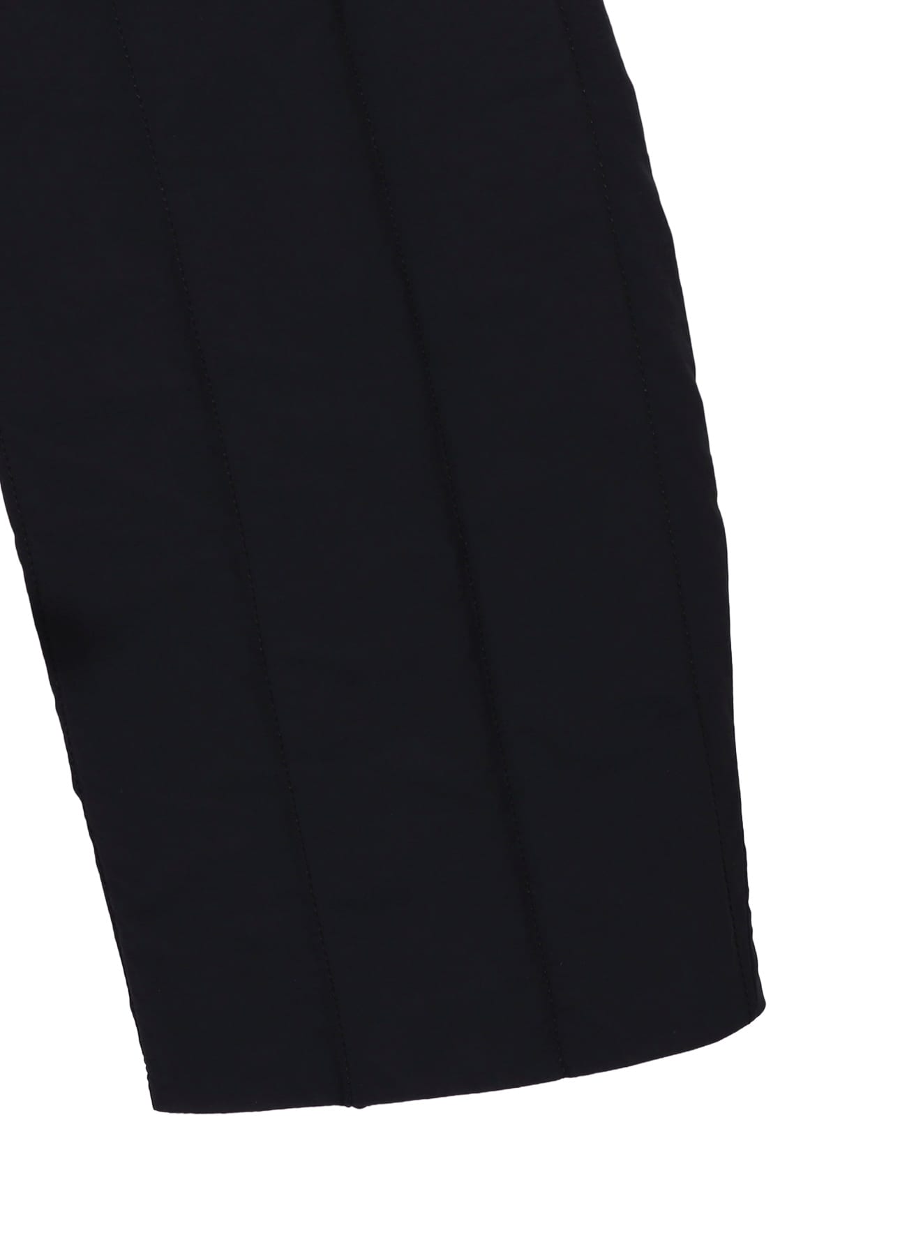 RE NYLON TUSSER PADDED STAND COLLAR COAT