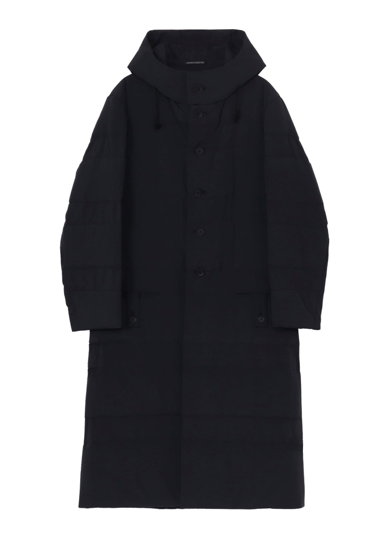 RE NYLON TUSSER PADDED FOODED COAT