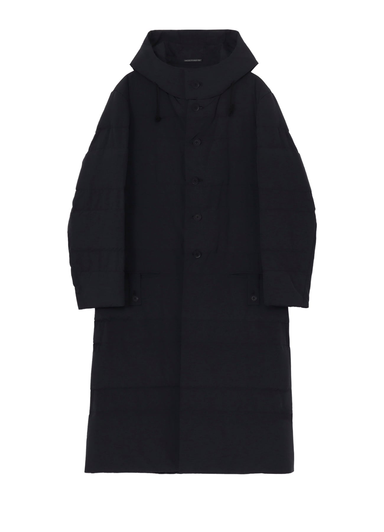 RE NYLON TUSSER PADDED FOODED COAT