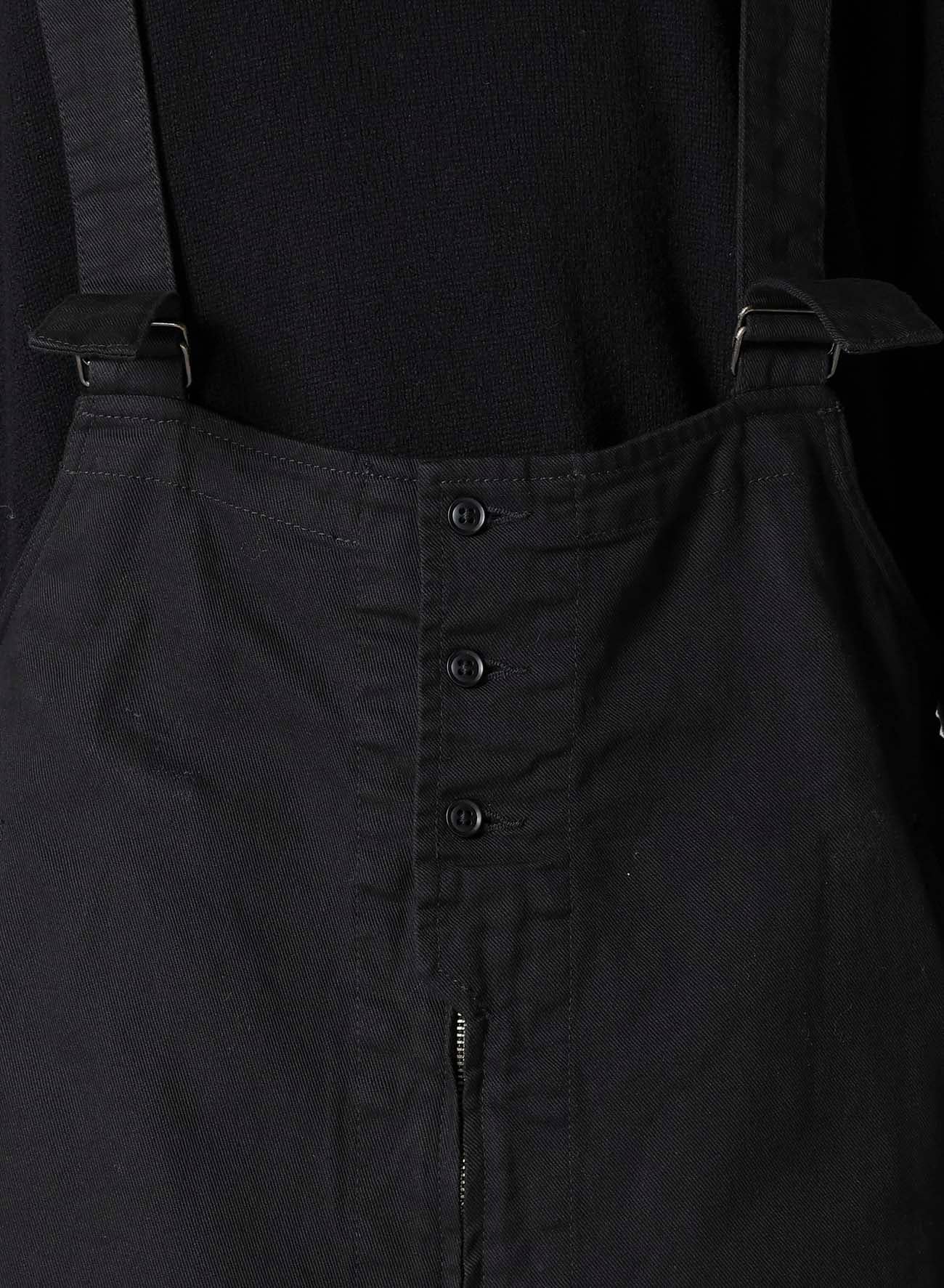 BS KATSURAGI WORK OVERALLS(XS Black): Yohji Yamamoto POUR