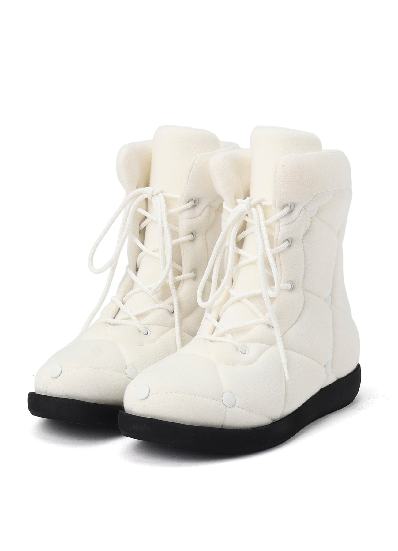 PE/TRICOT BRUSHED SNOW BOOTS