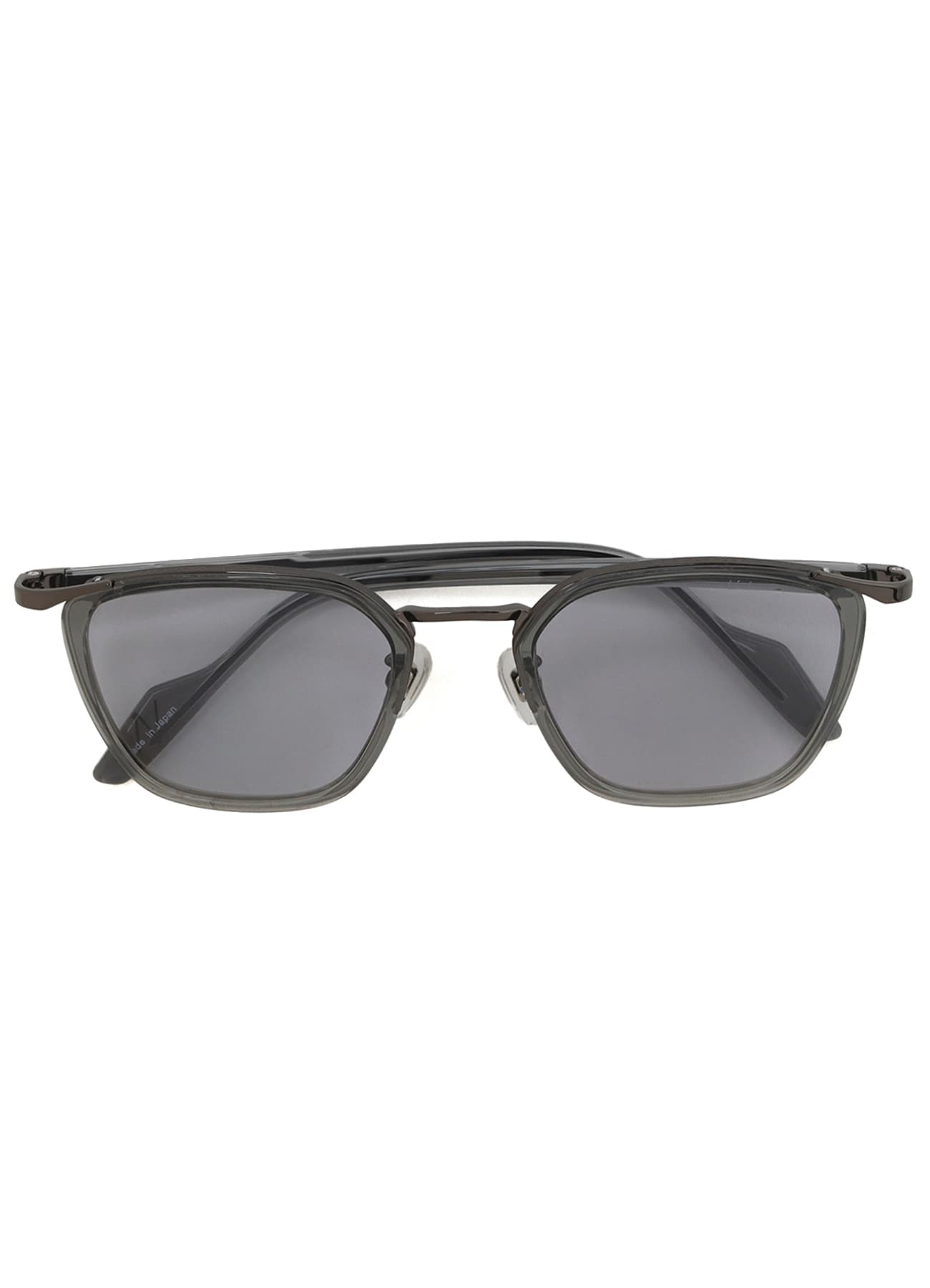 TITANIUM ACETATE OPTICAL COLORLENS Q(FREE SIZE Navy): Yohji