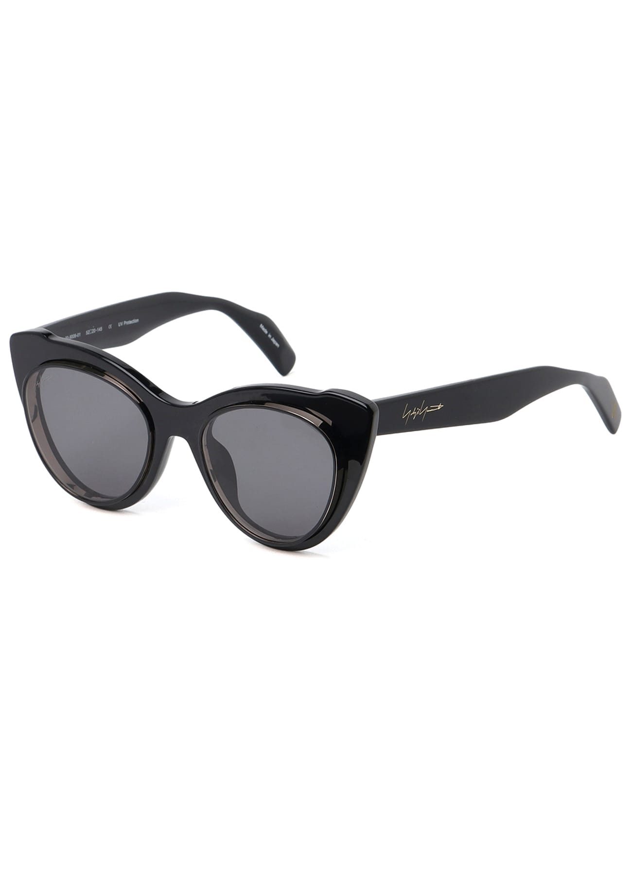 TITANIUM/ACETATE SUNGLASSES B