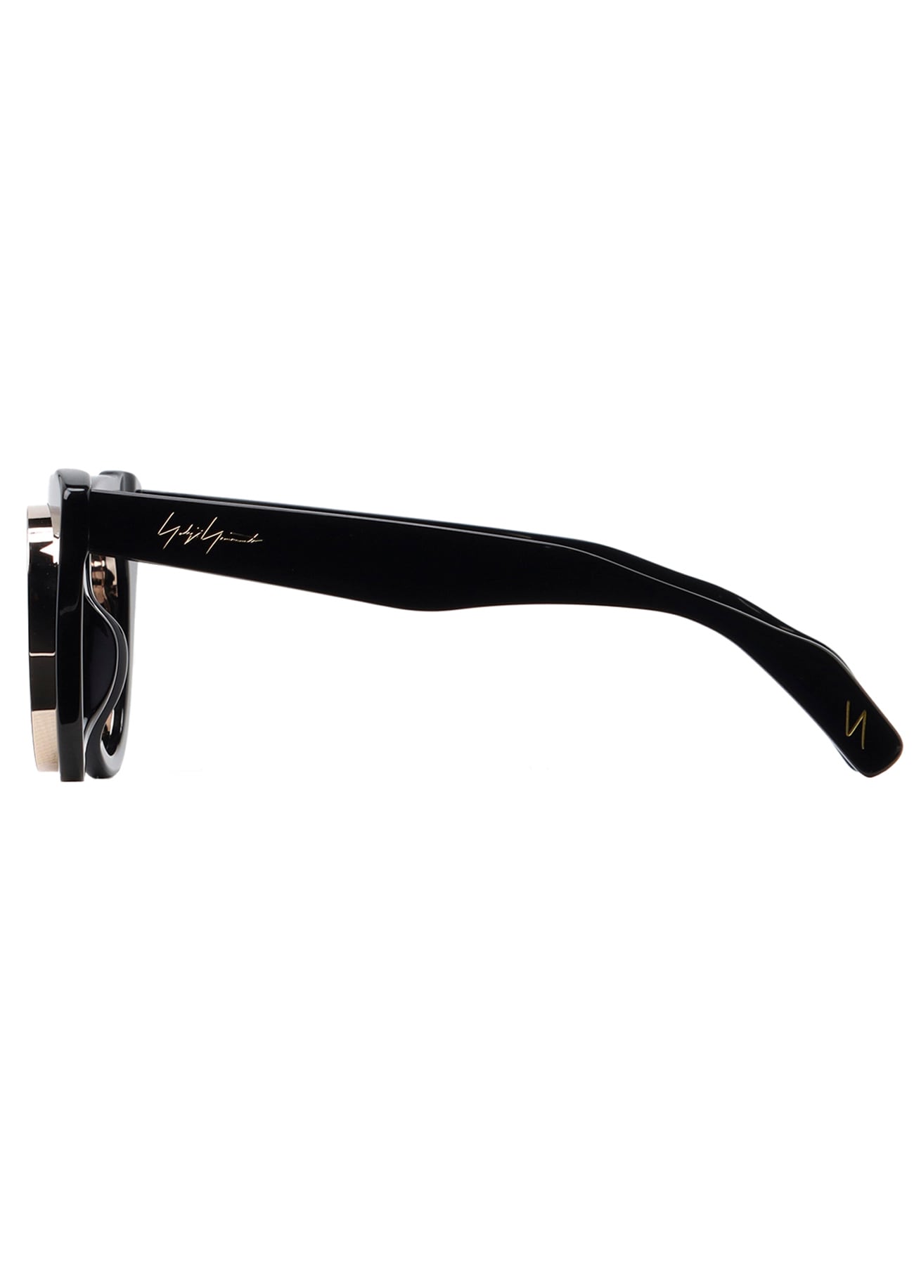TITANIUM/ACETATE SUNGLASSES B