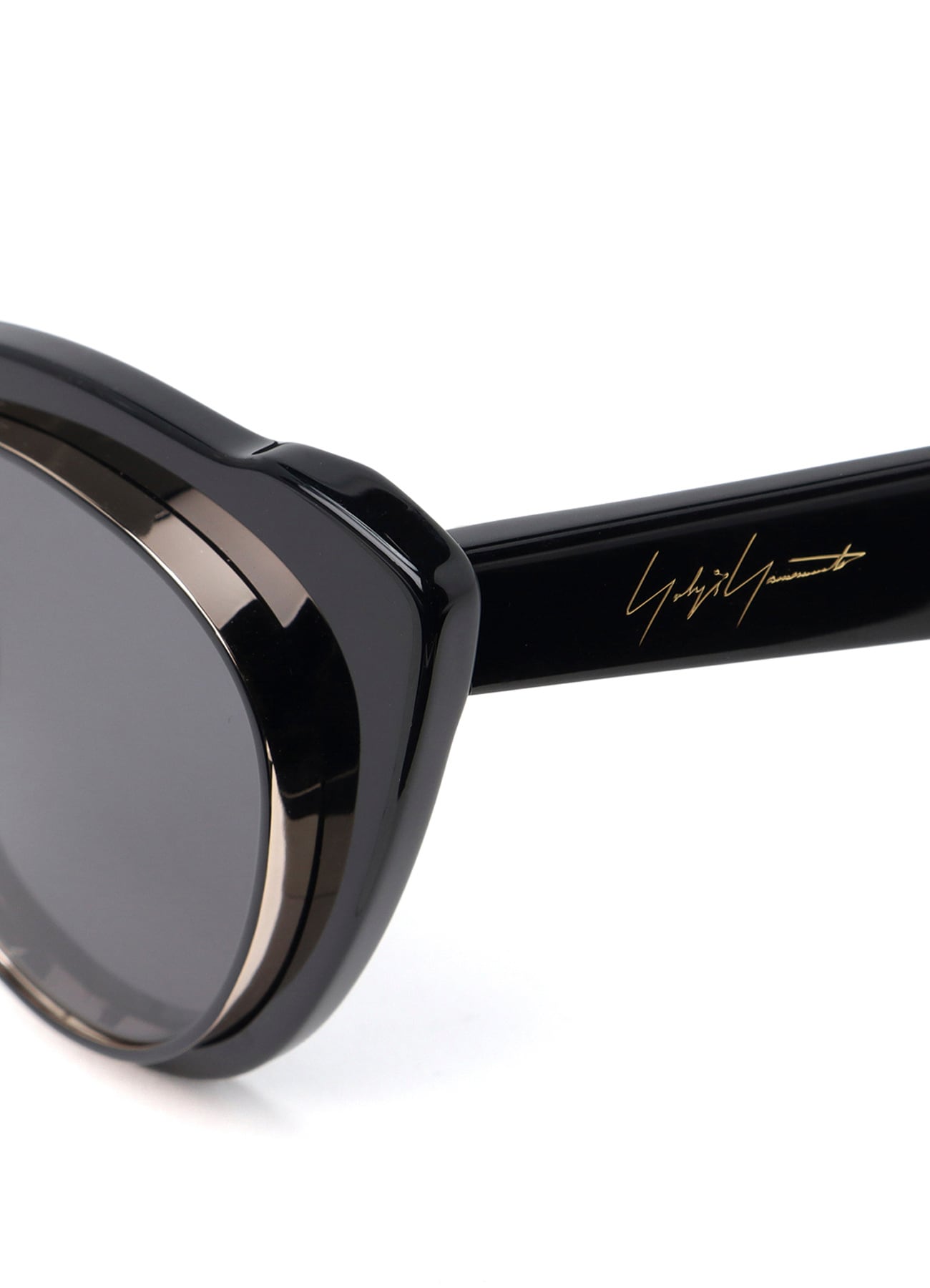 TITANIUM/ACETATE SUNGLASSES B