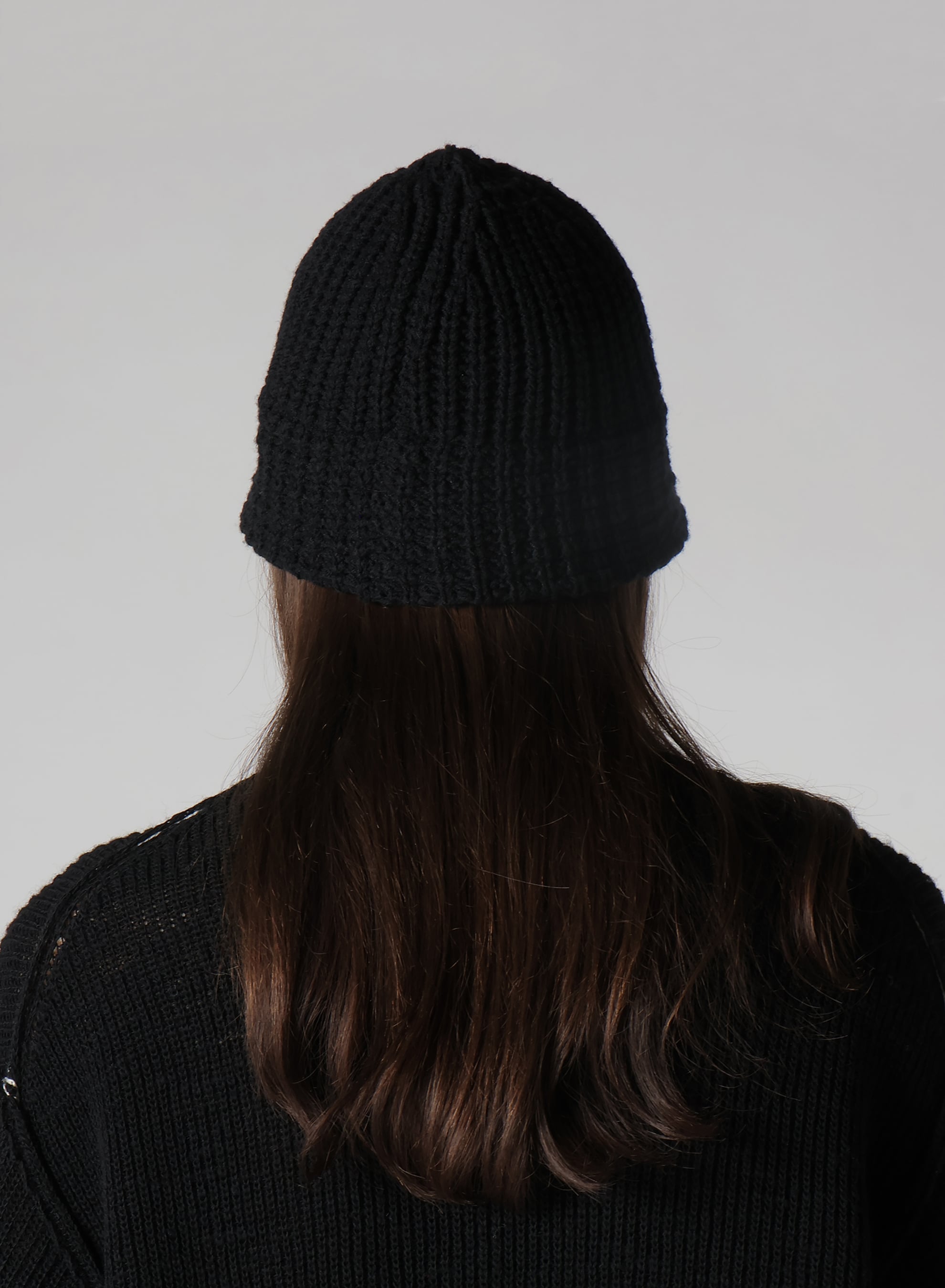 W/AC CARDIGAN STITCH KNIT STITCH HAT