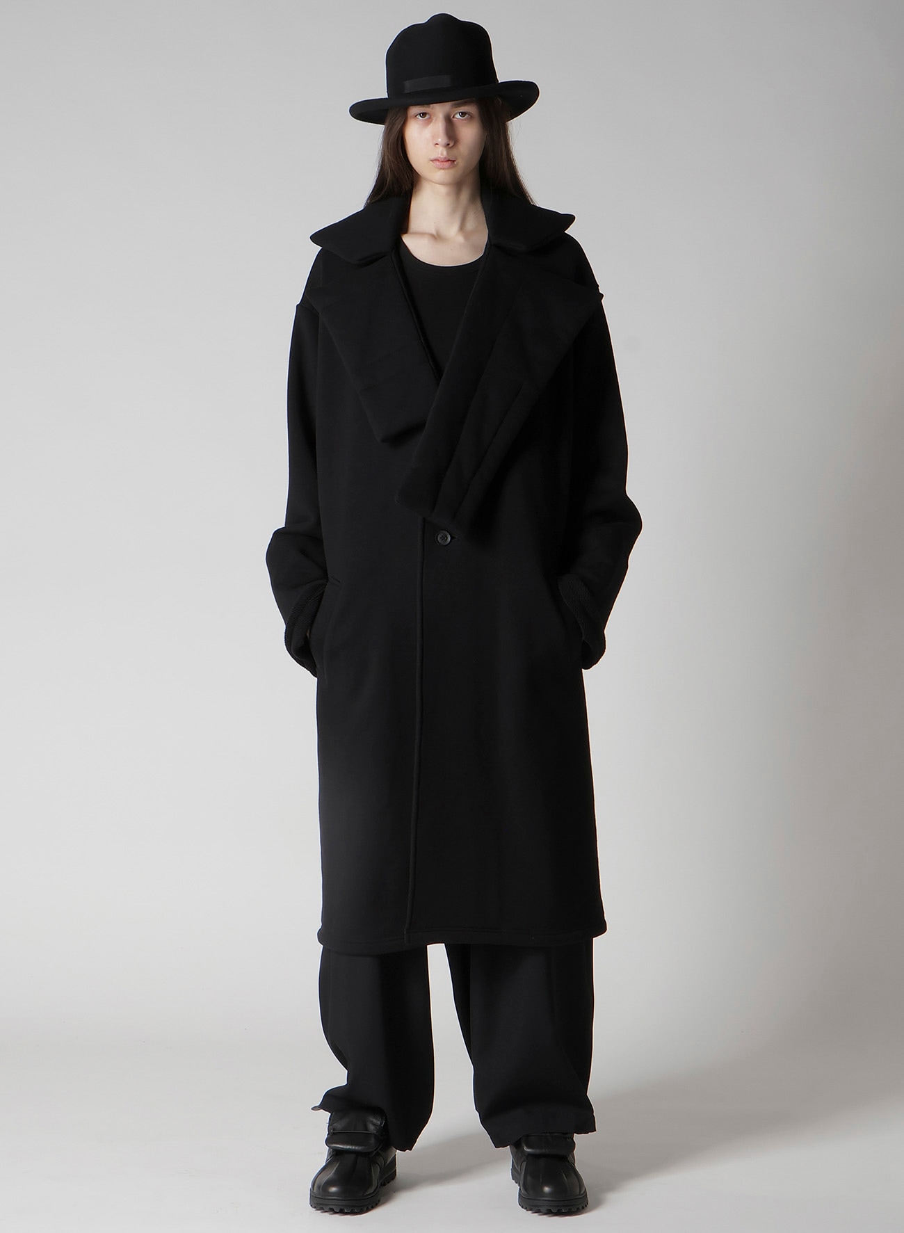 WOOL B TUBE BRIM PLAIN MTN HAT