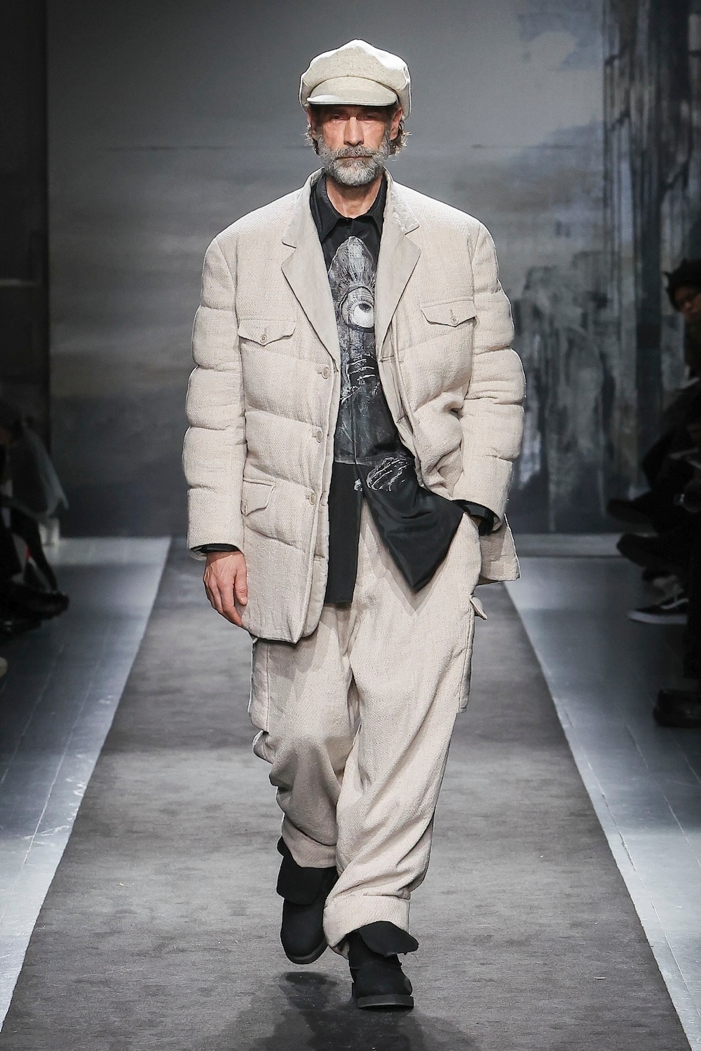 WOOL/NEP TWEED CASKET