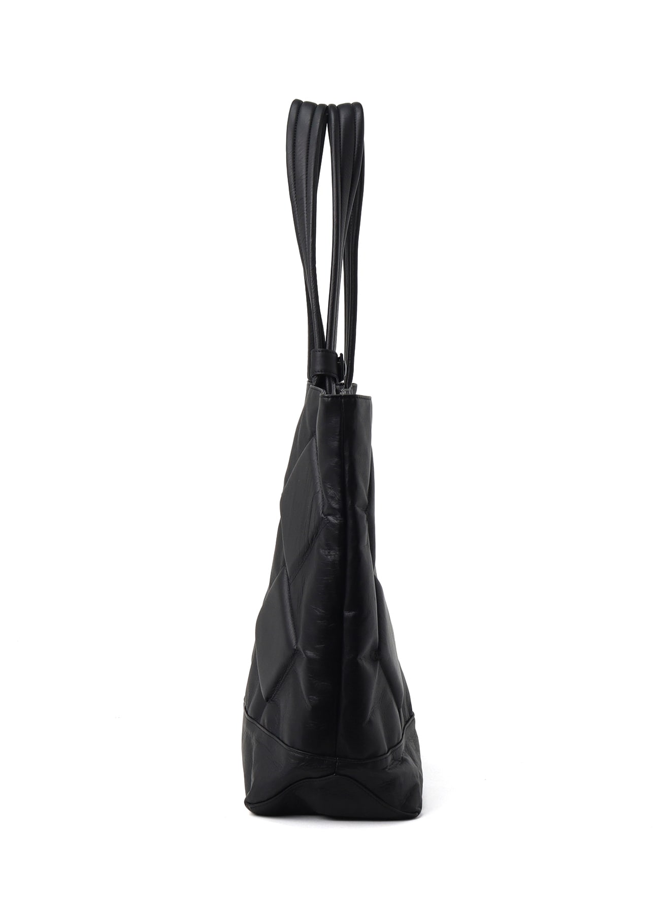 GARMENT LEATHER PADDED TOTE BAG