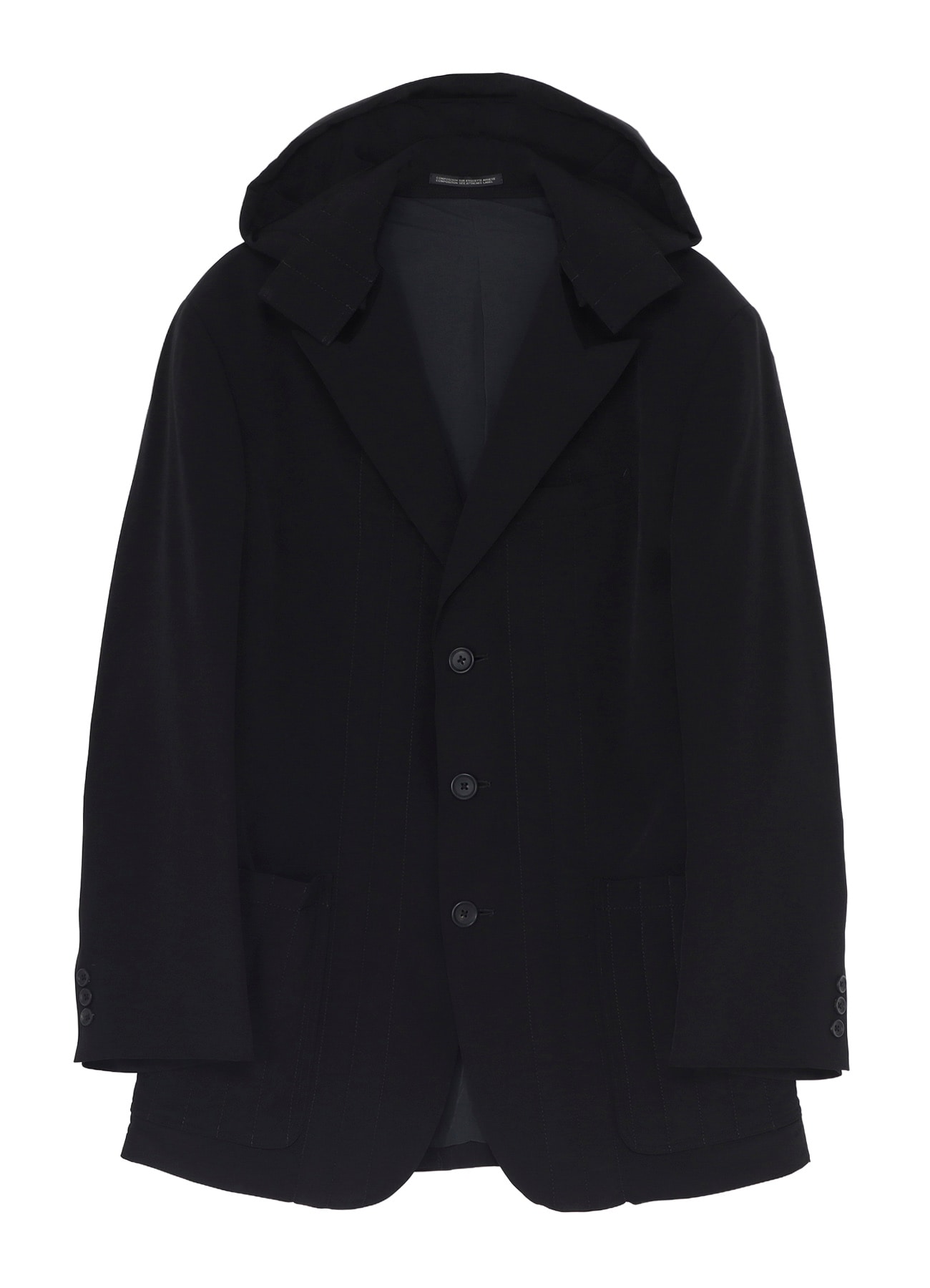 Ta TUXEDO HOODED PADDED JACKET