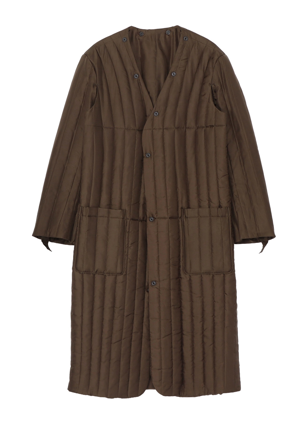 BELL KHAKI 4 BUTTONS LONG JACKET WITH LINER