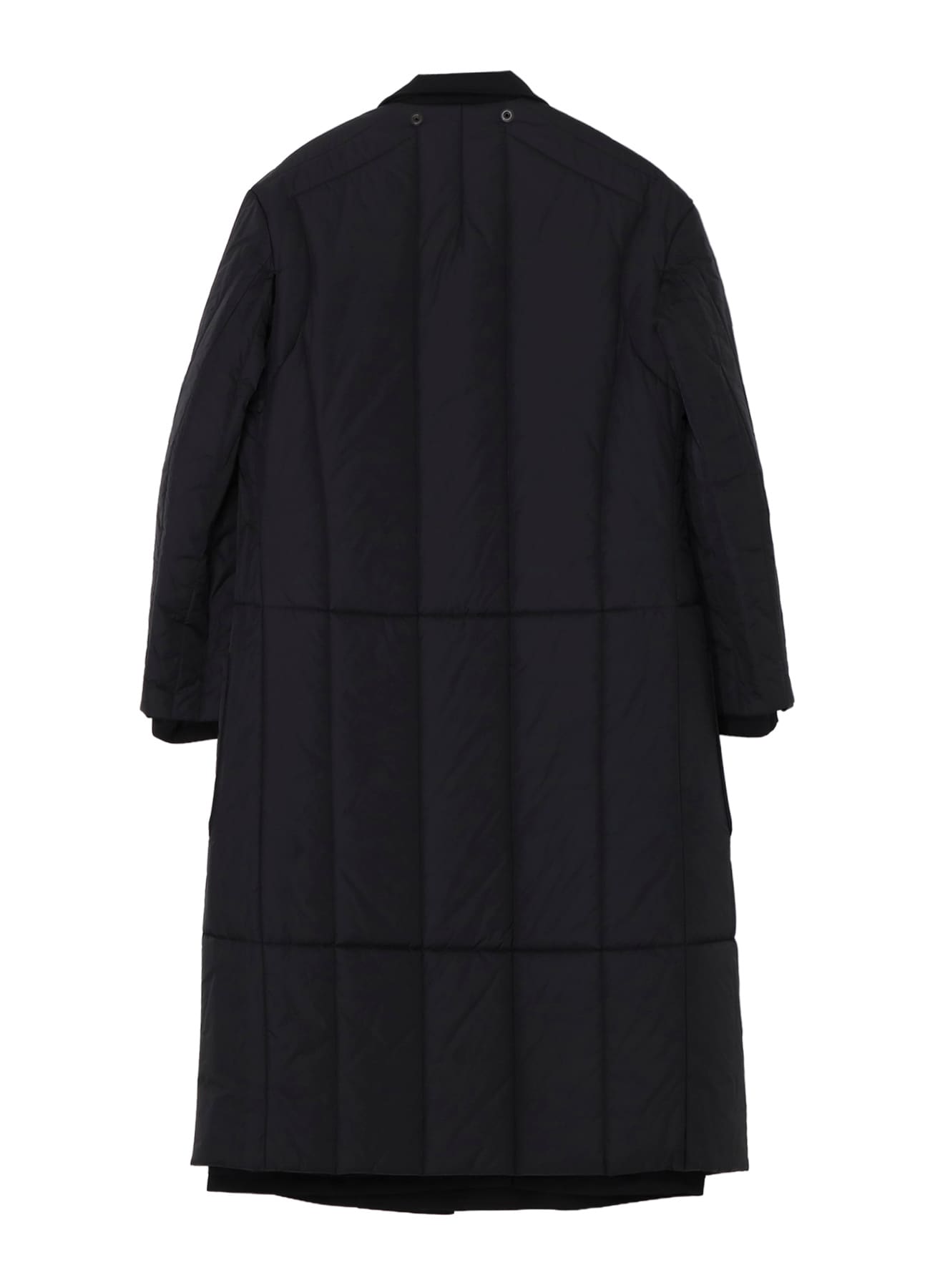 WOOL GABARDINE STAND COLLAR JACKET WITH LINER