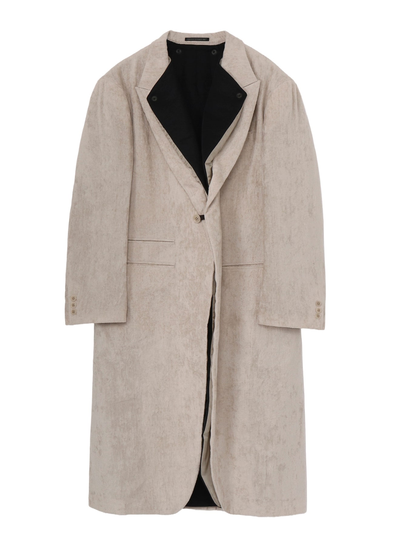 未使用Yohji Yamamoto ベルベットバーンアウト フローラルジャケット yohji yamamoto - pour homme | 花柄プリントJ / シルクジャケット