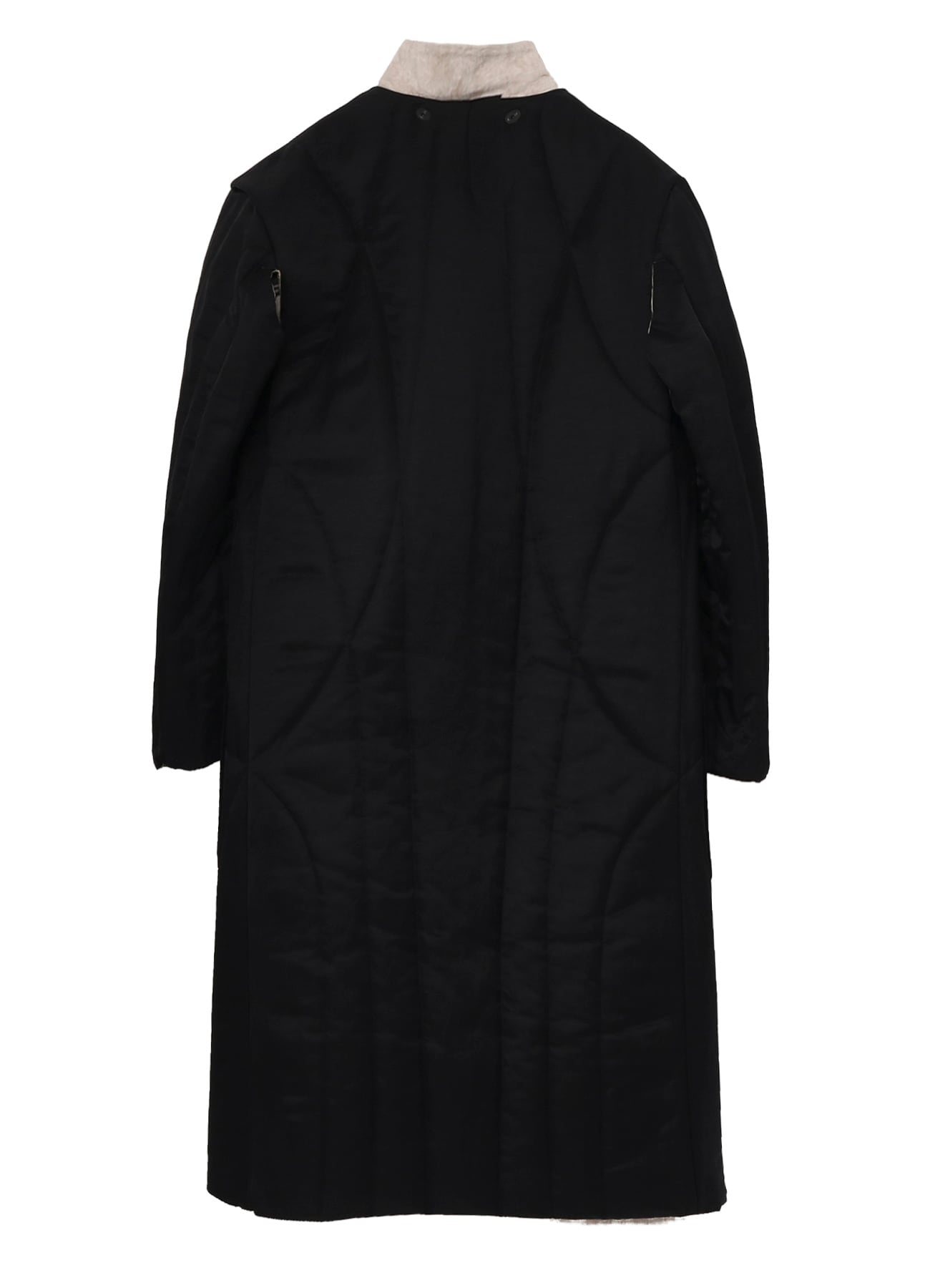 RAW LINEN VELVET ONE BUTTON JACKET WITH LINER