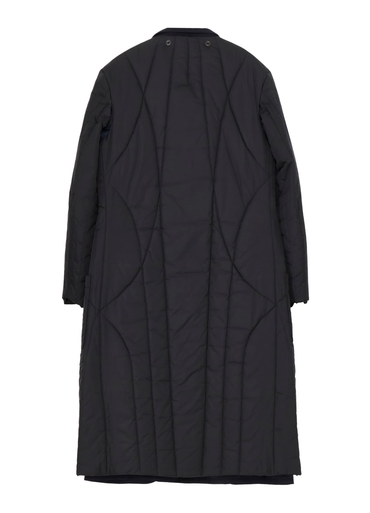 NAVY WOOL GABARDINE ONE BUTTON JACKET WITH LINER