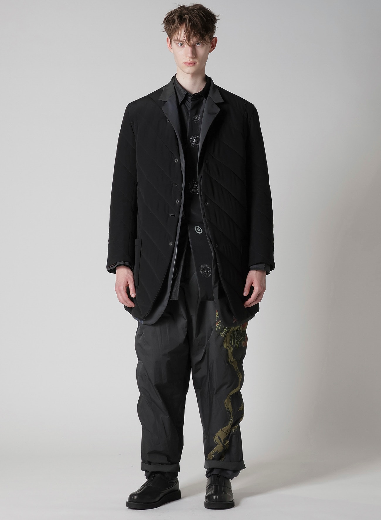 MOYAMOYA HAZY PRINTED JACKET WITH LINER