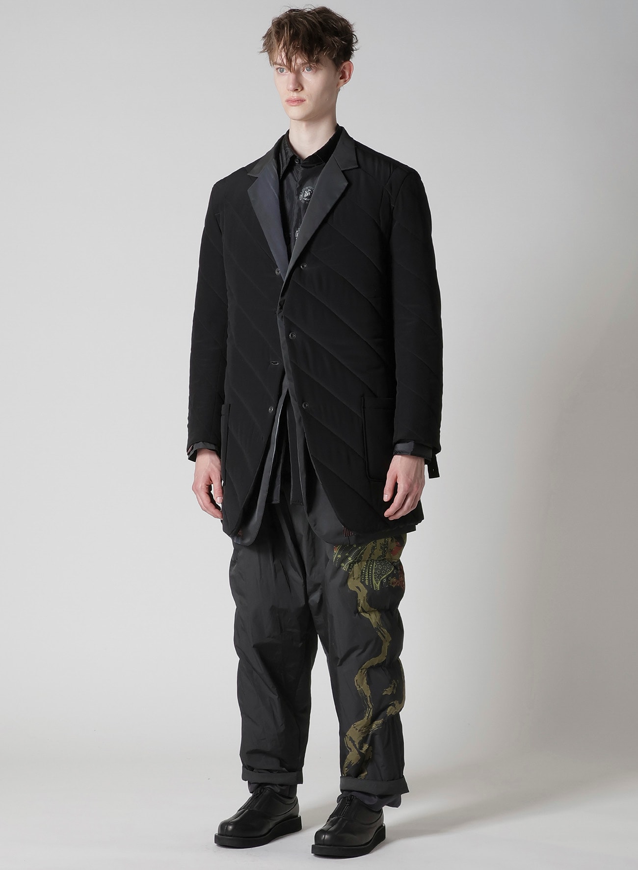 MOYAMOYA HAZY PRINTED JACKET WITH LINER