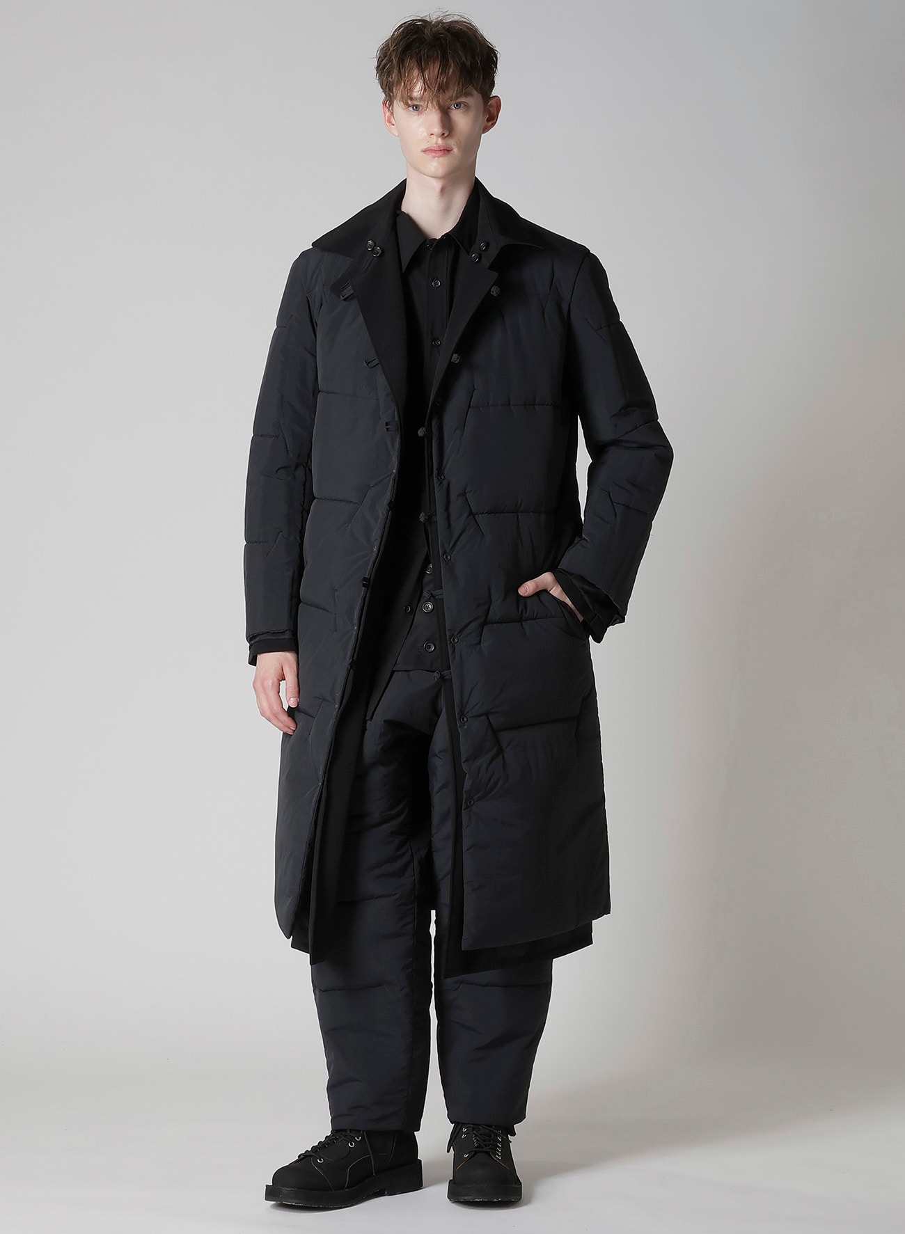 Ta TUXEDO BELT JACKET WITH LINER