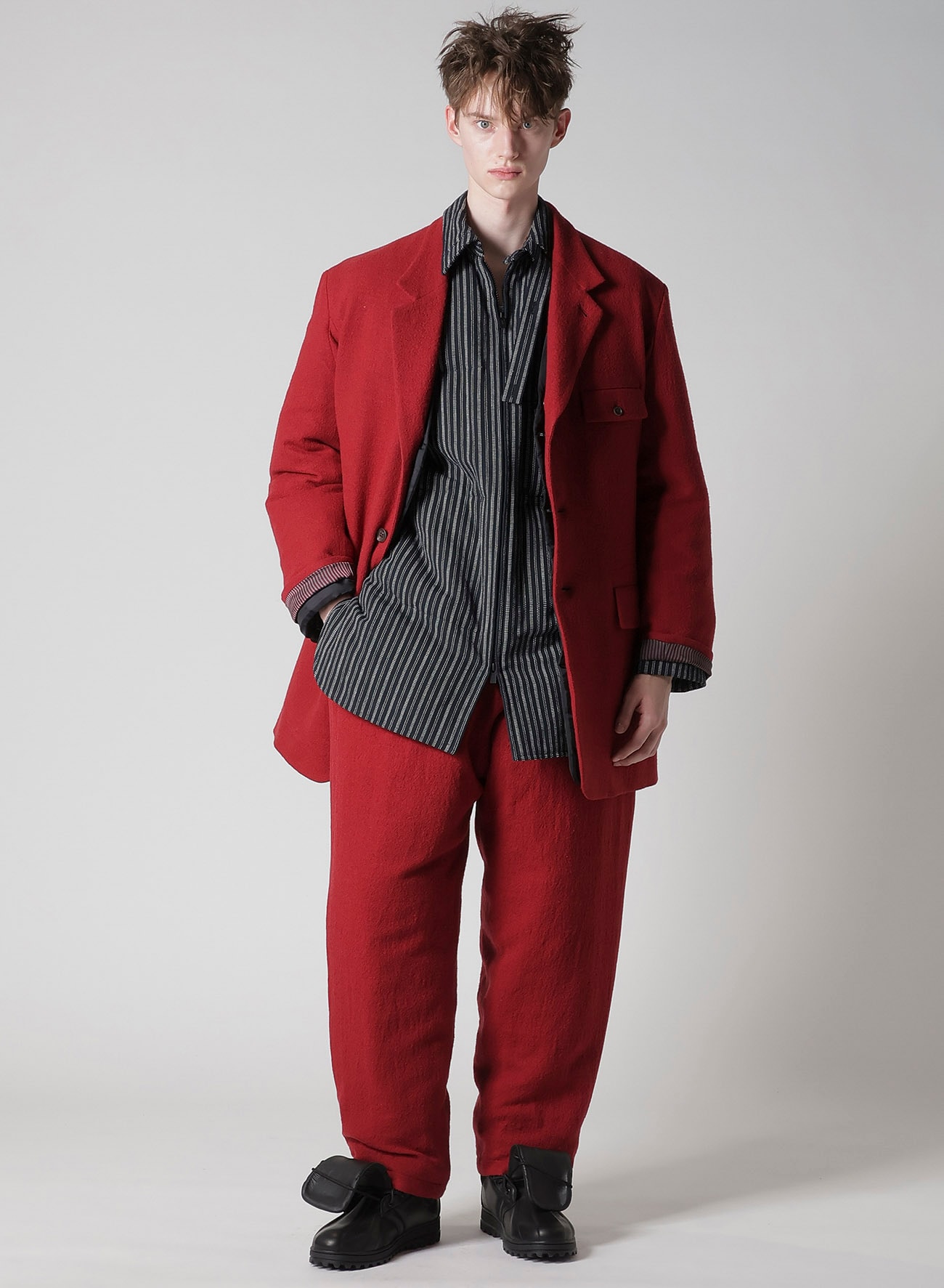 RED GAUGE REVERSIBLE JACKET WITH LINER
