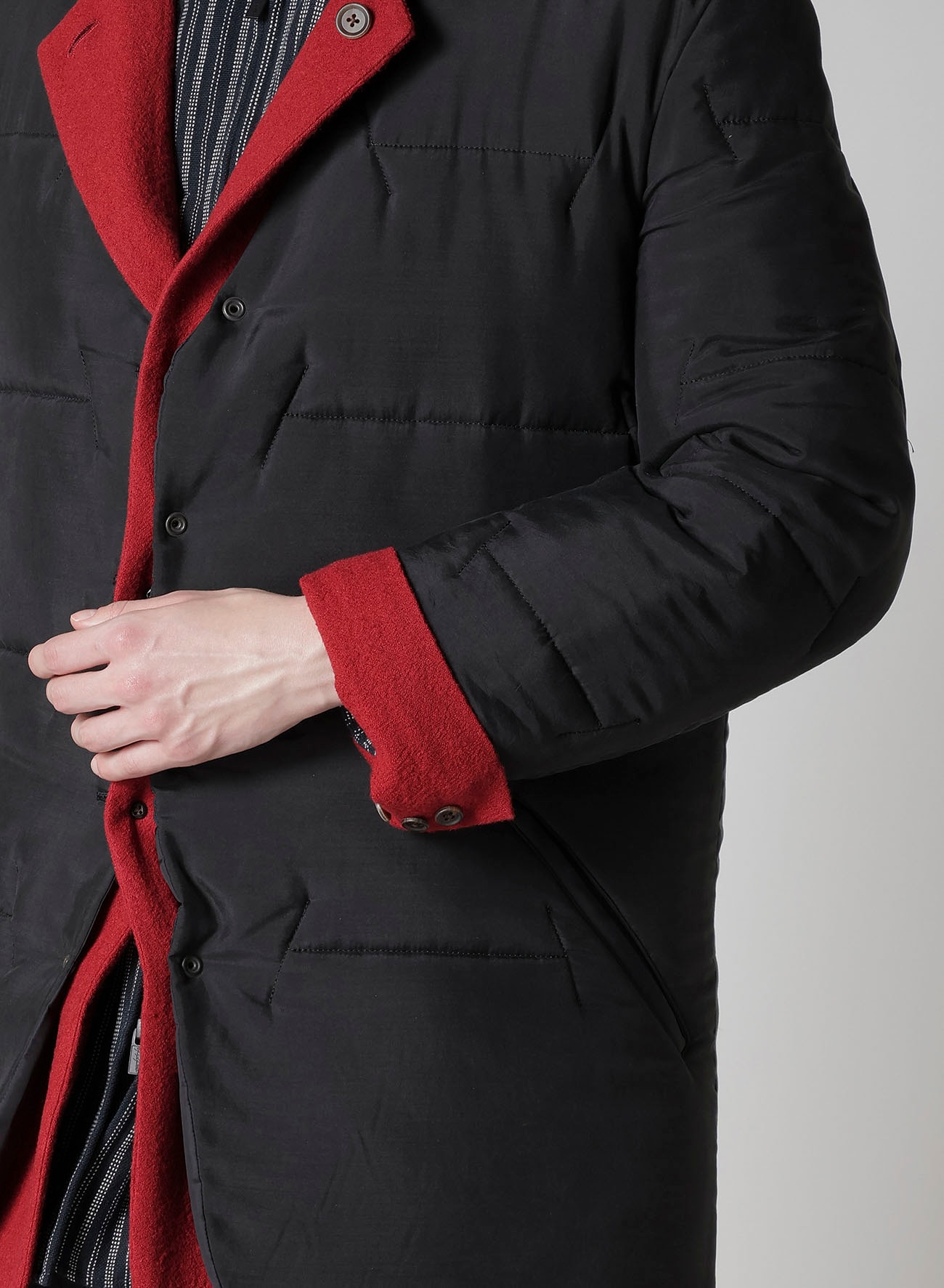 RED GAUGE REVERSIBLE JACKET WITH LINER
