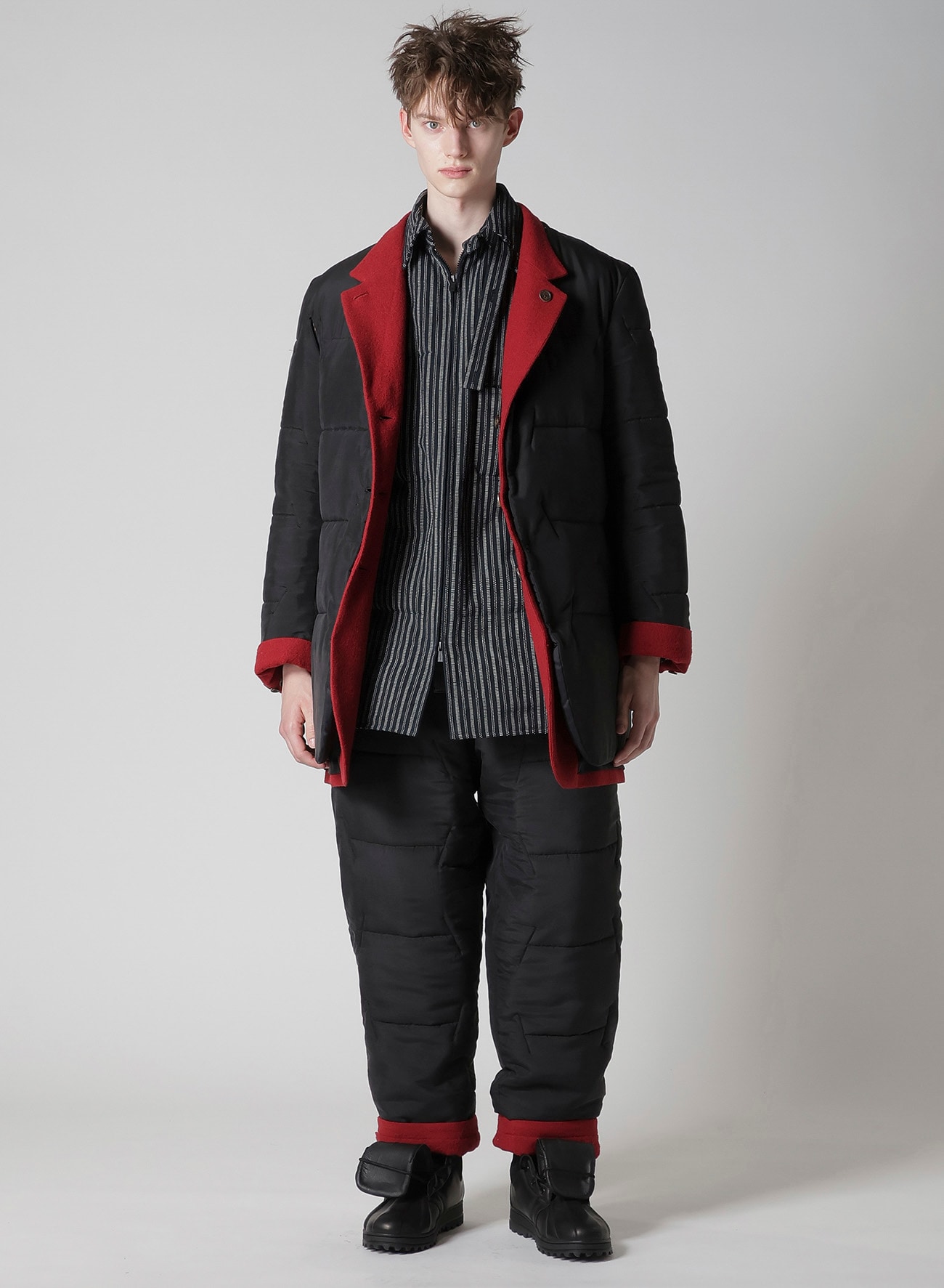 RED GAUGE REVERSIBLE JACKET WITH LINER