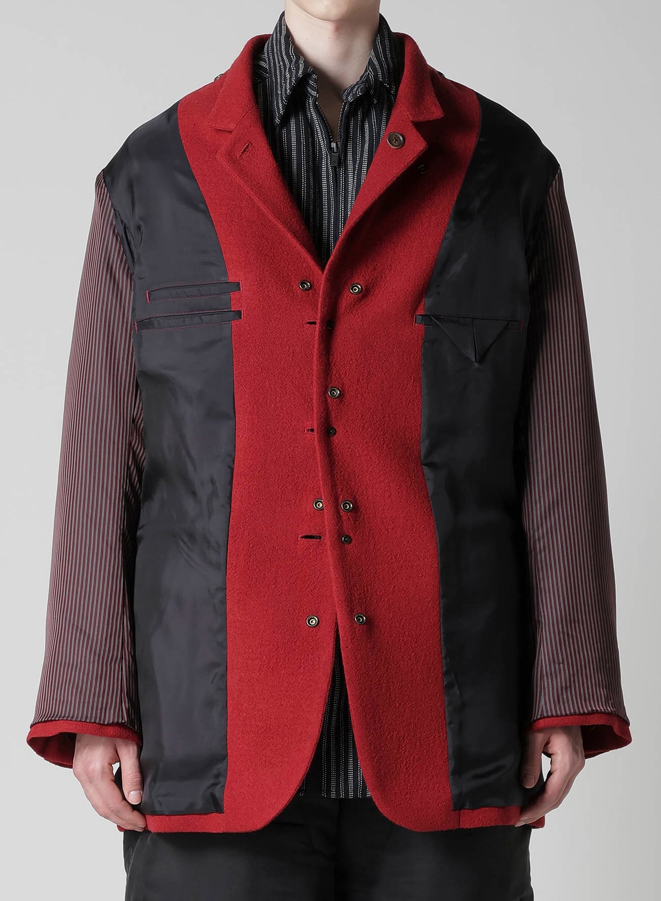 RED GAUGE REVERSIBLE JACKET WITH LINER