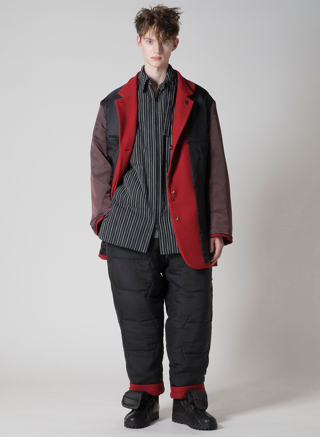 RED GAUGE REVERSIBLE JACKET WITH LINER