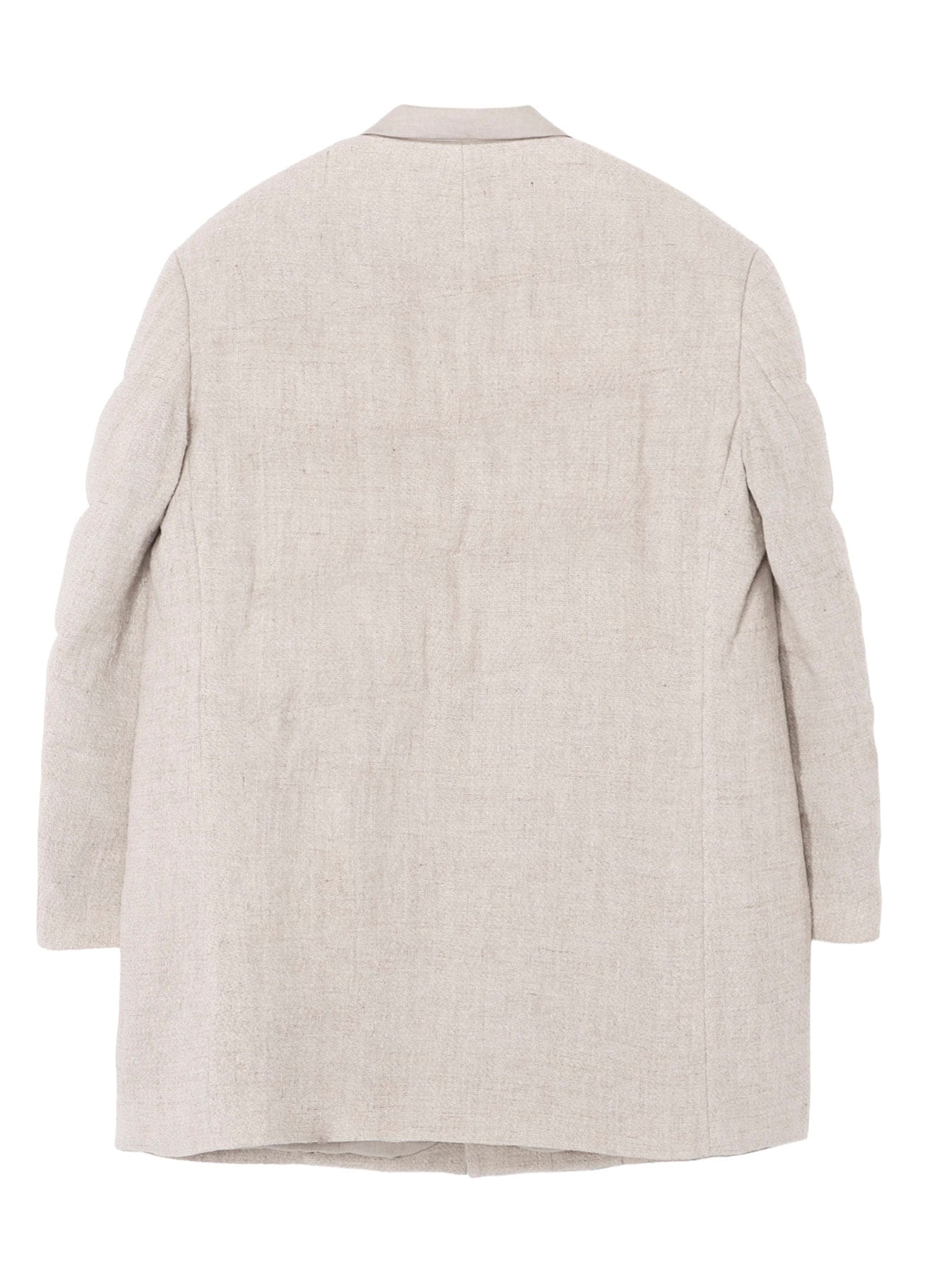 SILK LINEN TWEED JACKET WITH LINER