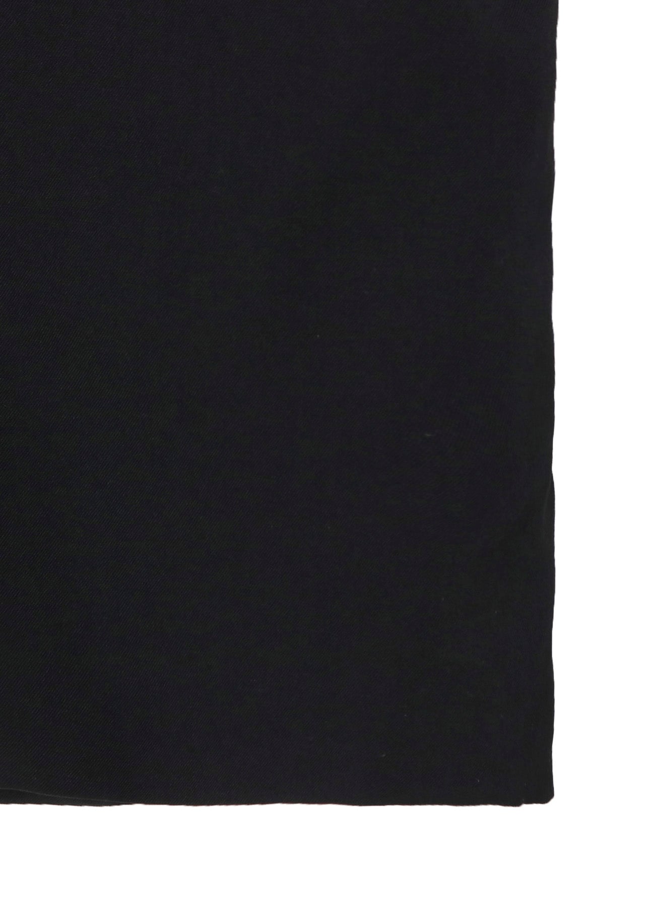 WOOL GABARDINE HORIZONTAL PADDED LONG JACKET