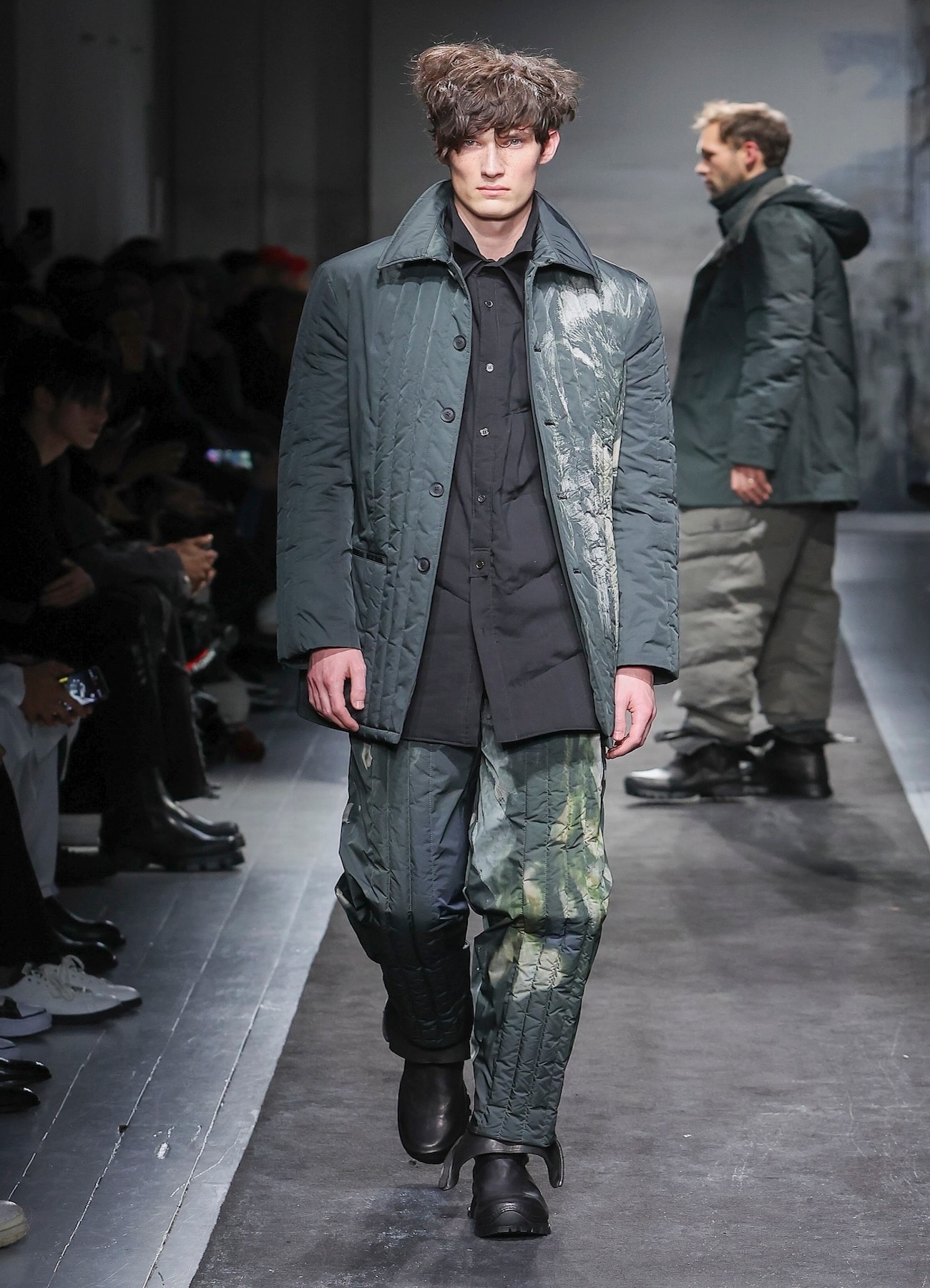RIN PRINTED PADDED JACKET