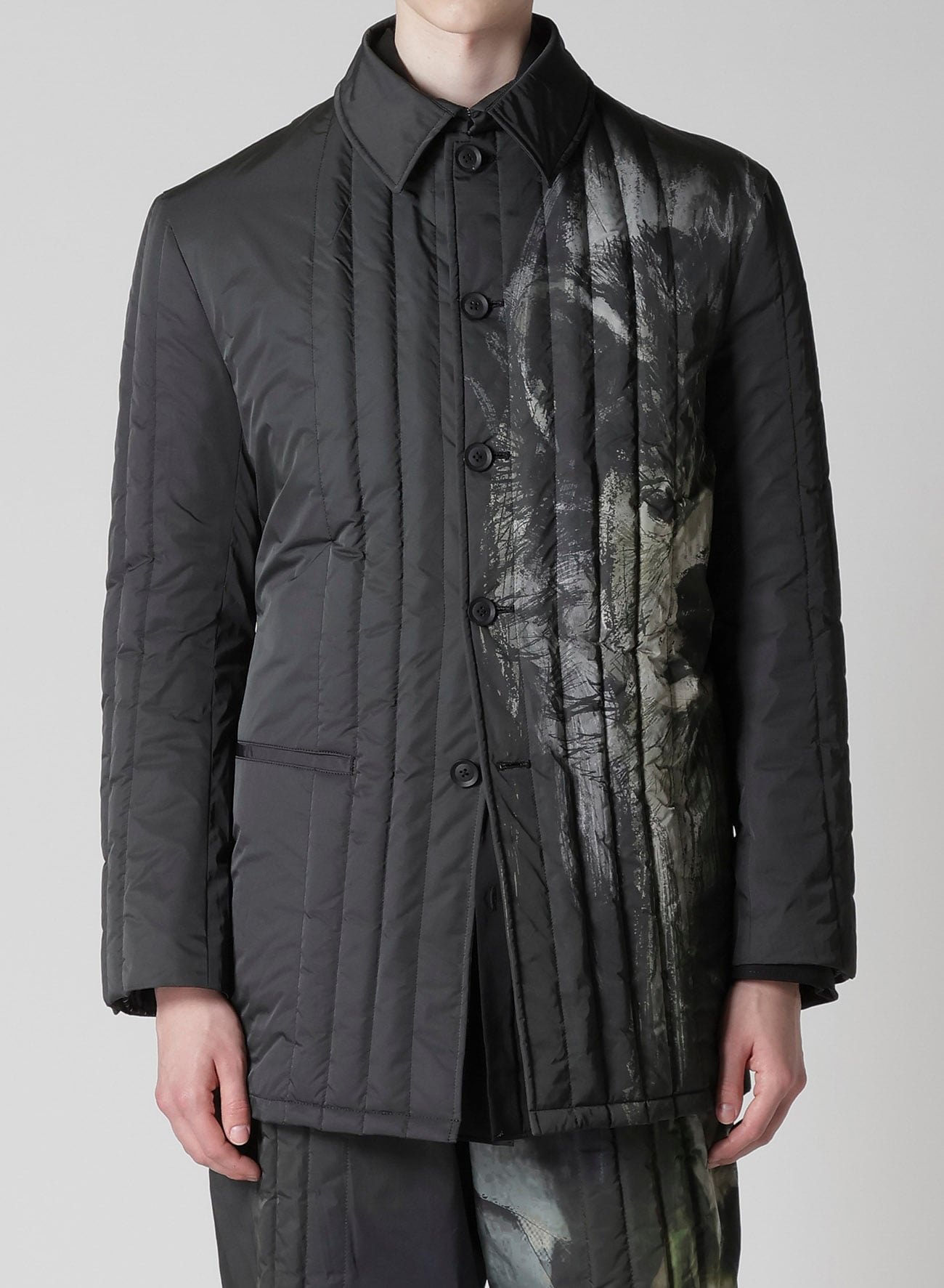 RIN PRINTED PADDED JACKET