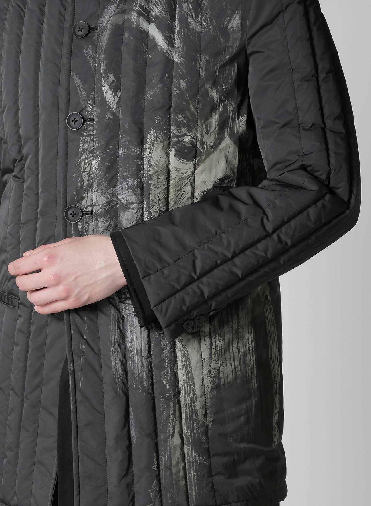 RIN PRINTED PADDED JACKET