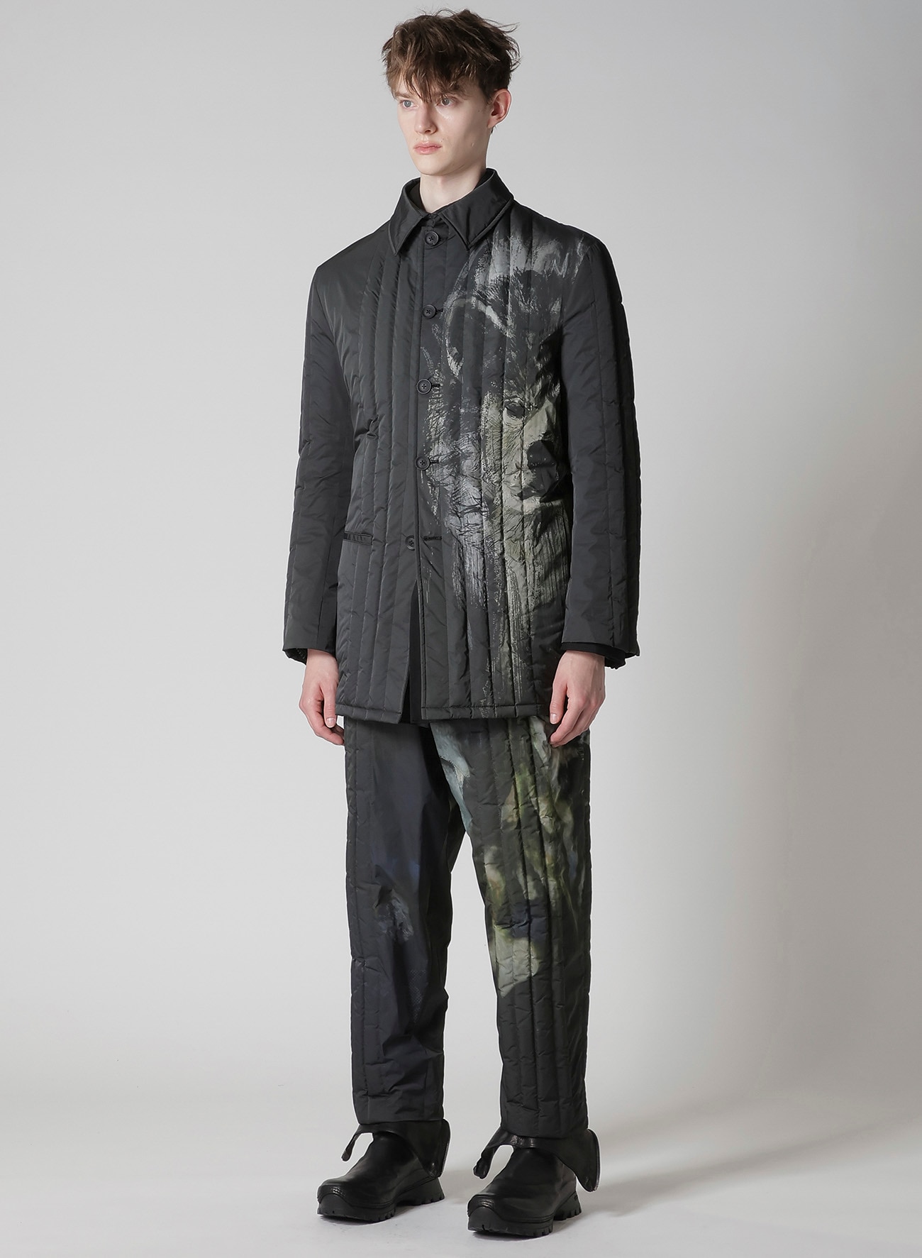 RIN PRINTED PADDED JACKET