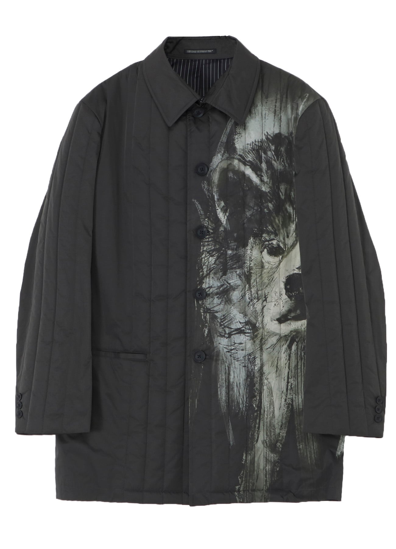 RIN PRINTED PADDED JACKET