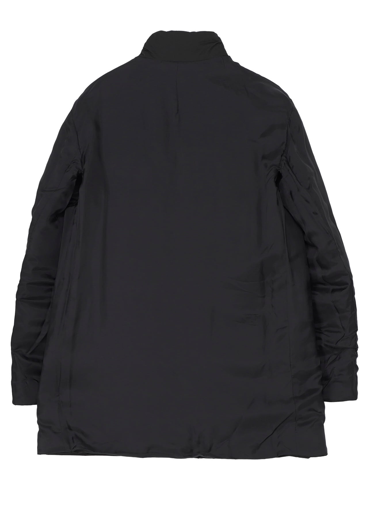 BACK PRINTED HORIZONTAL PADDED STAND JACKET