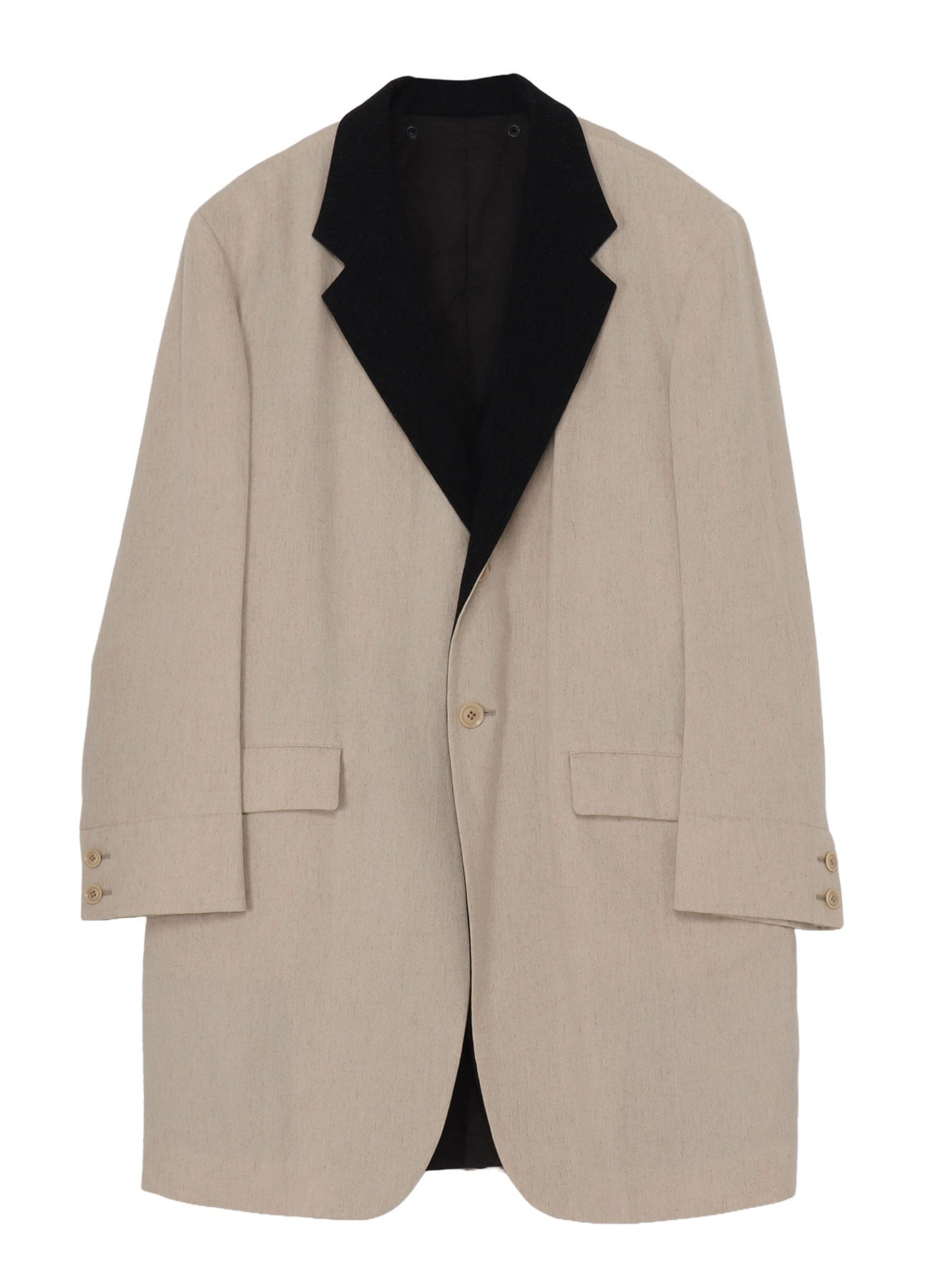 COLOR COMBINATION JACKET WITH LINER