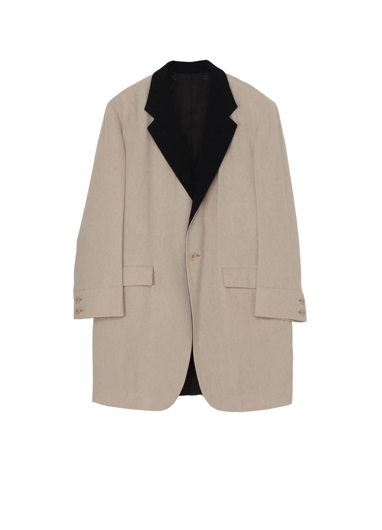 COLOR COMBINATION JACKET WITH LINER