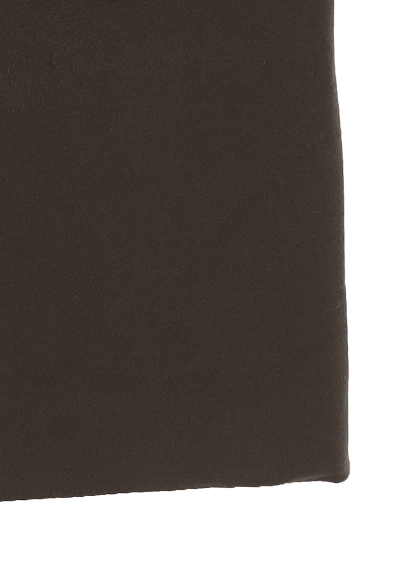 FLANNEL KHAKI 2BUTTONS PADDED LONG JACKET