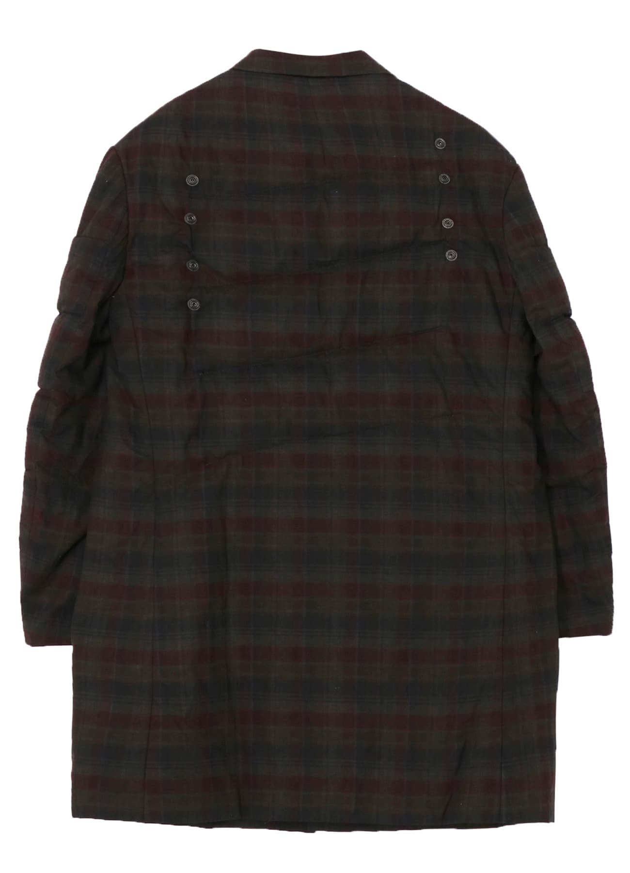 MADRAS INK 3 BUTTONS DIAGONAL PADDED JACKET
