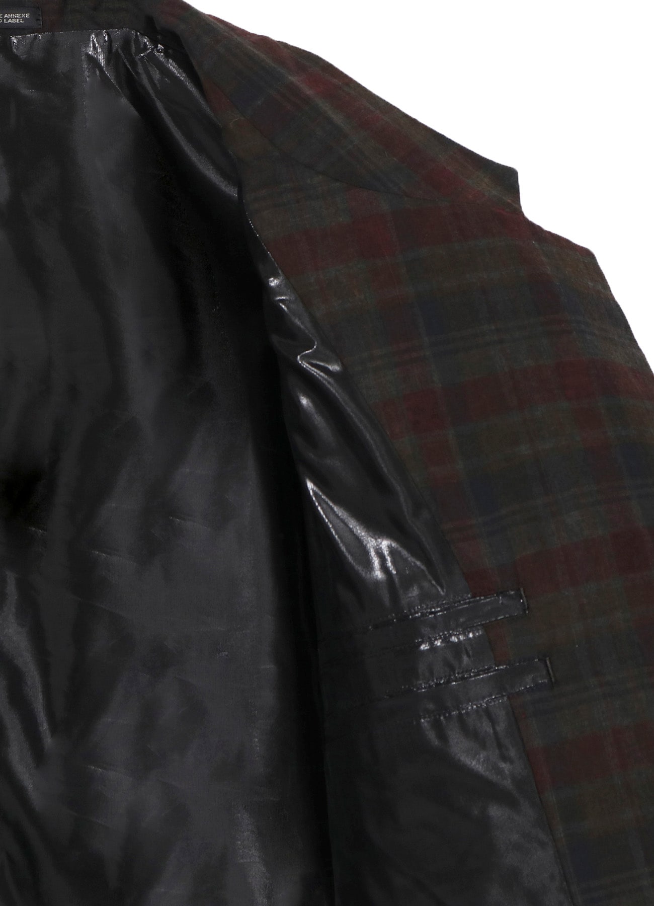 MADRAS INK 3 BUTTONS DIAGONAL PADDED JACKET